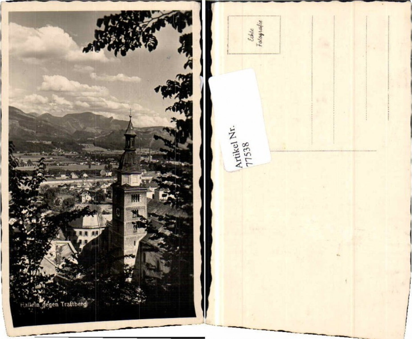 77538,Hallein gegen Trattberg 1940