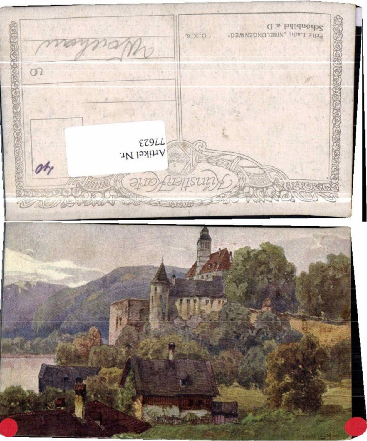 77623,Schönbühel a.d. Donau Fritz Lach sign