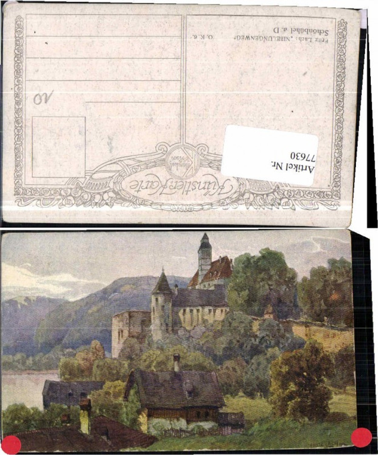 77630,Schönbühel a.d. Donau Fritz Lach sign