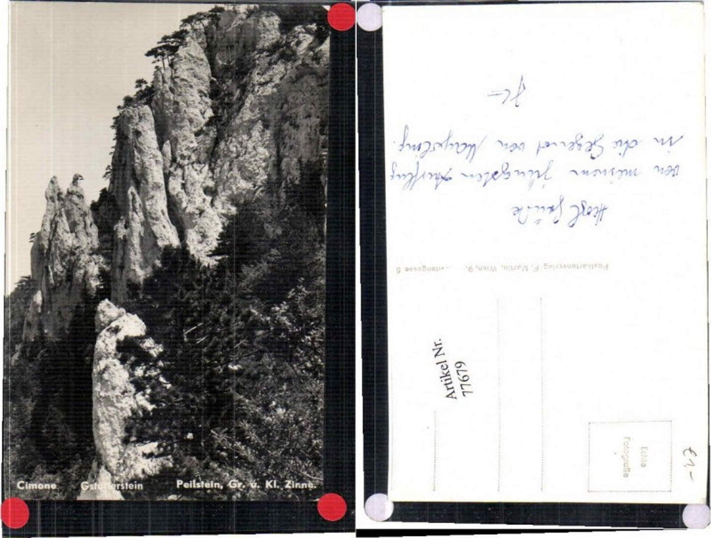 77679,Peilstein Cimone Zinne b. Neuhaus Triesting