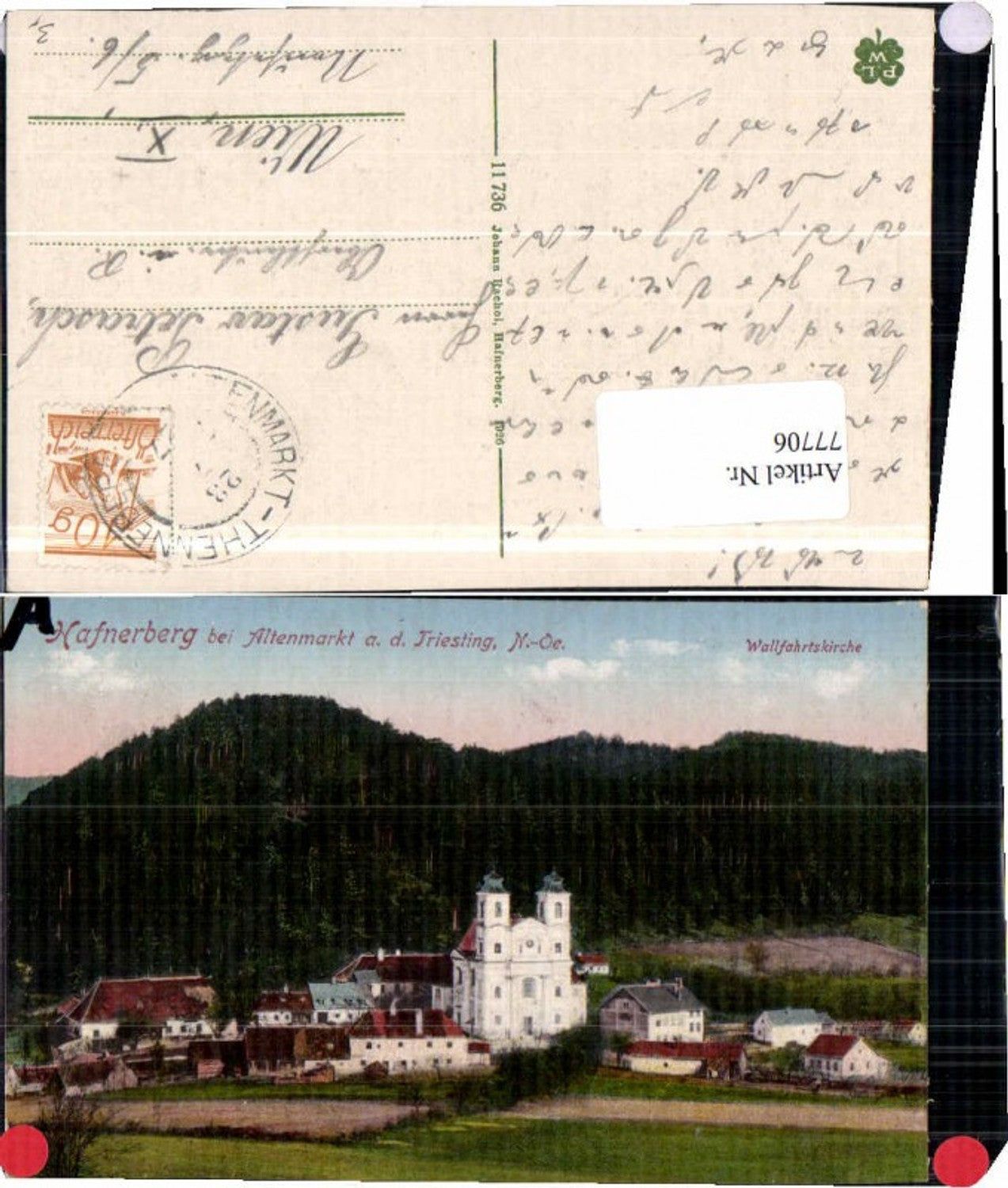 77706,Hafnerberg bei Altenmarkt a.d. Triesting 1925