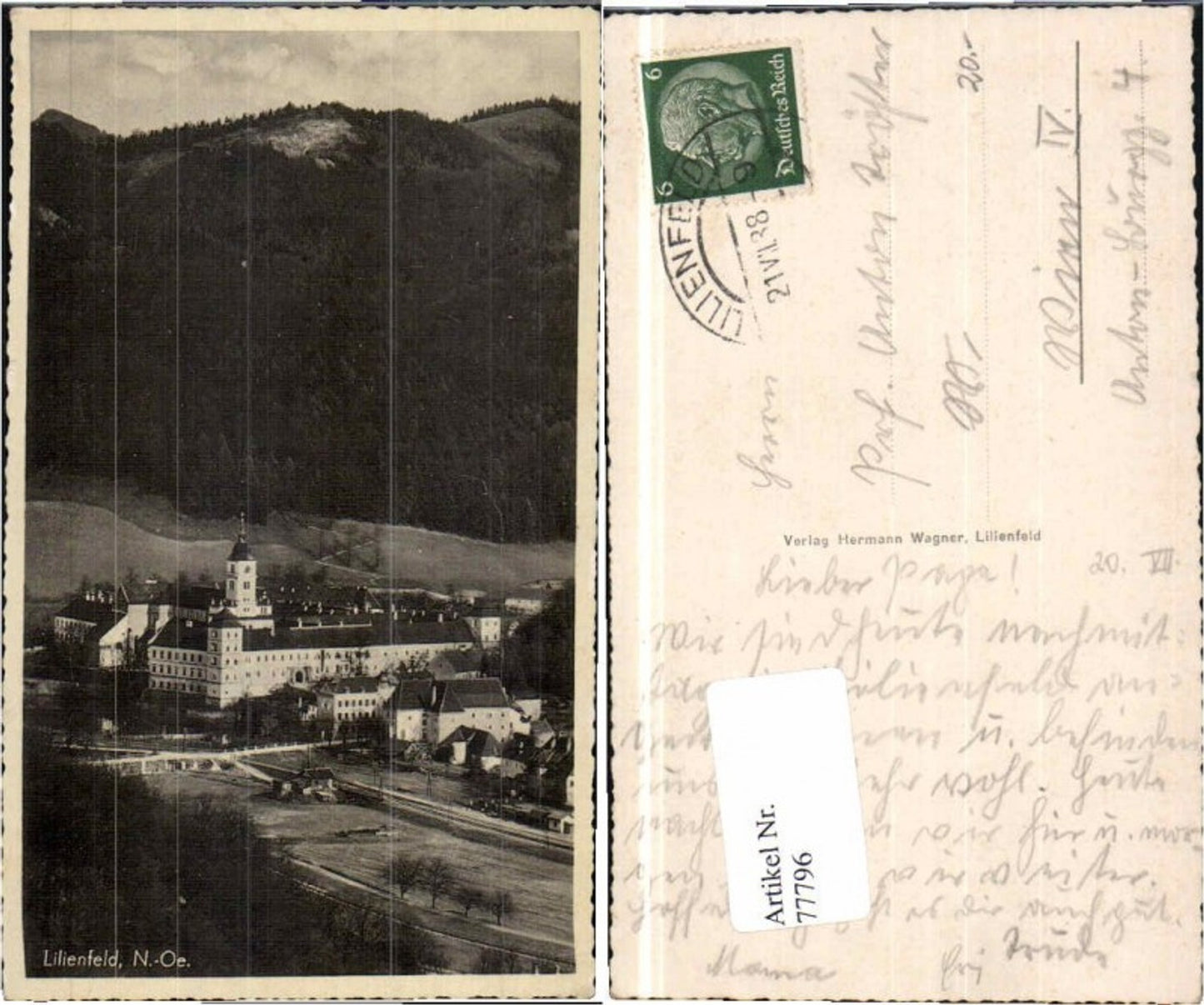 77796,Lilienfeld Partie um 1938