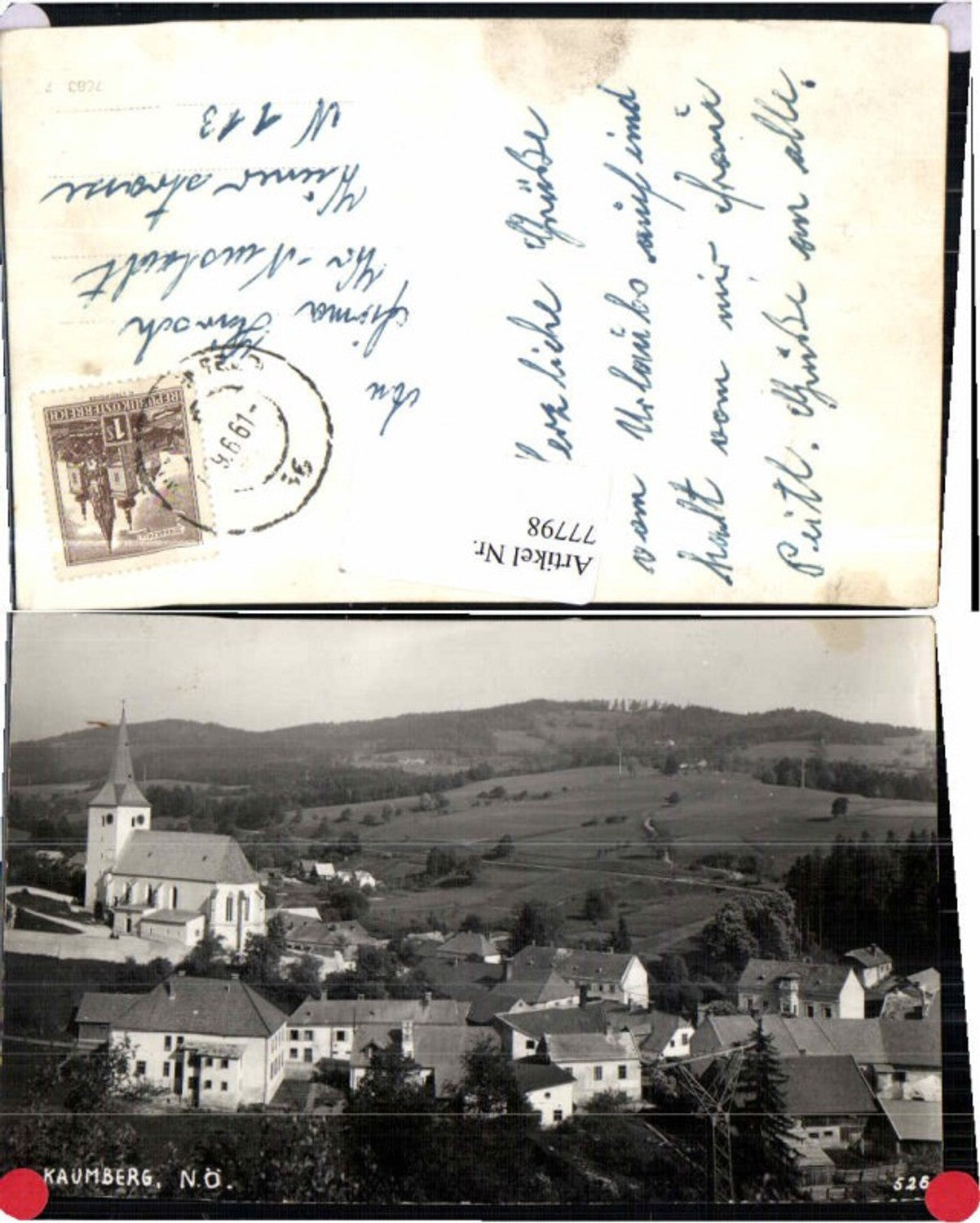 77798,Kaumberg Totale 1955