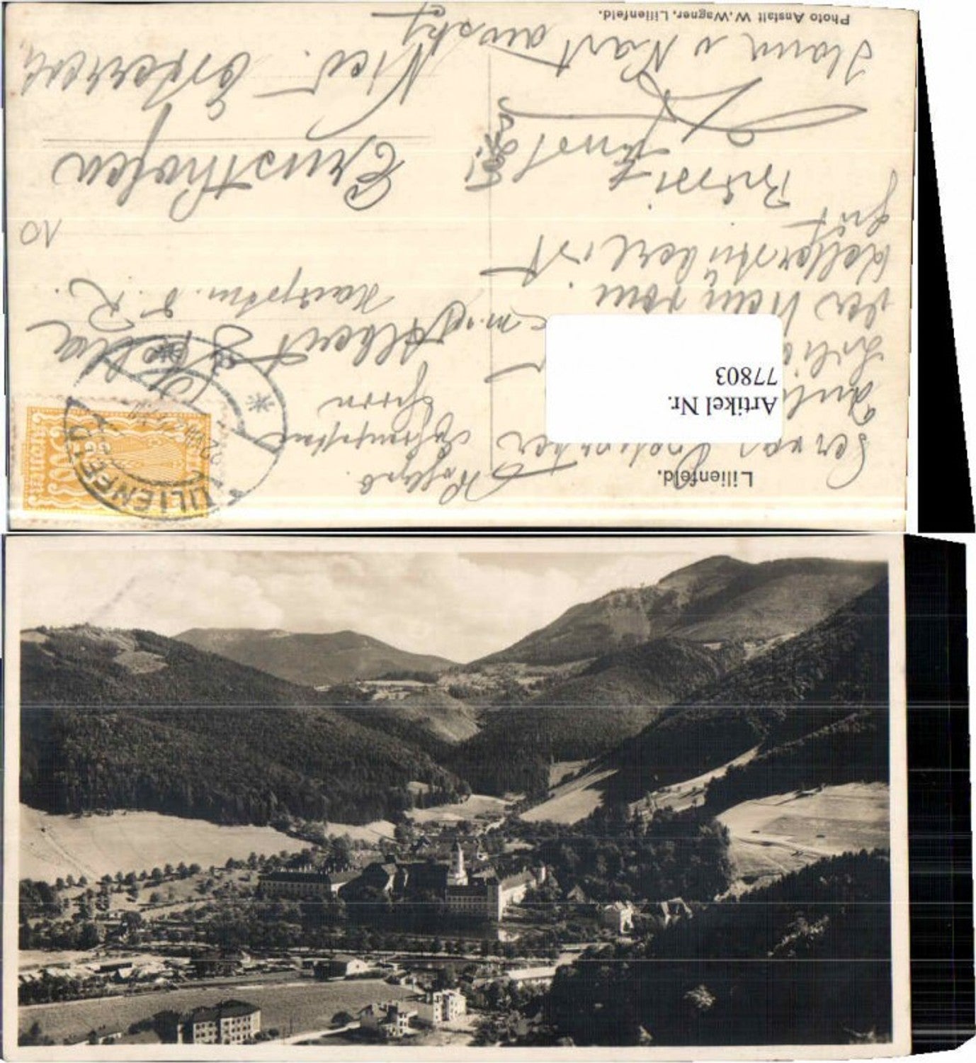 77803,Lilienfeld Totale 1924 pub Wagner