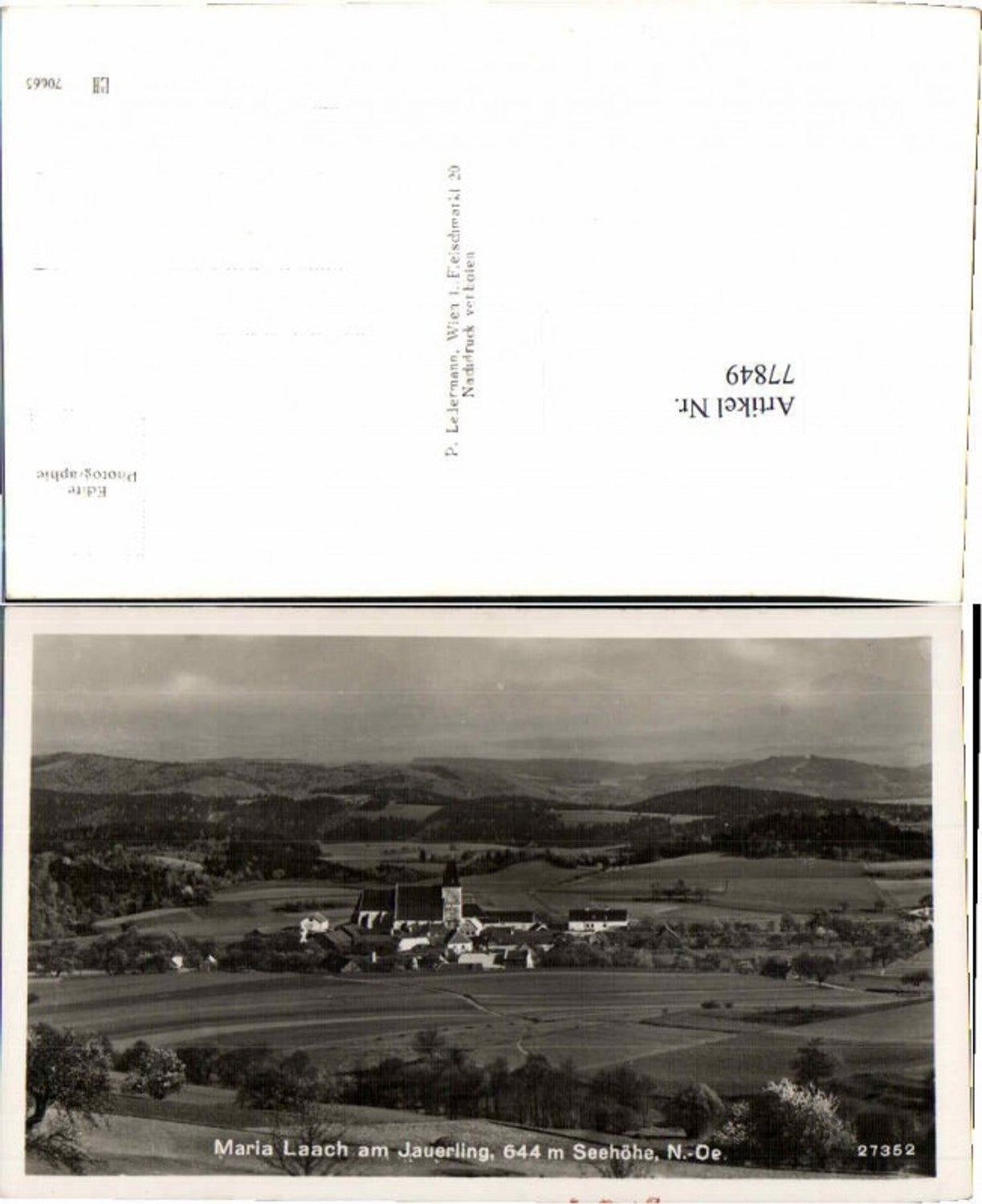 77849,Maria Laach am Jauerling b. Spitz Ledermann 27352
