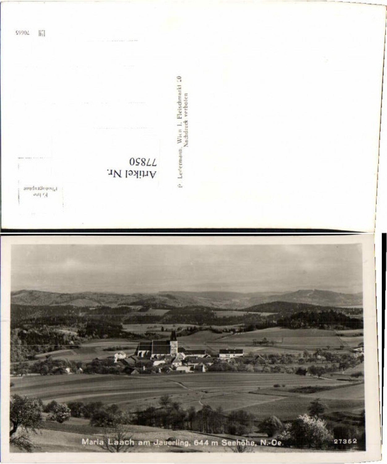 77850,Maria Laach am Jauerling b. Spitz Ledermann 27352