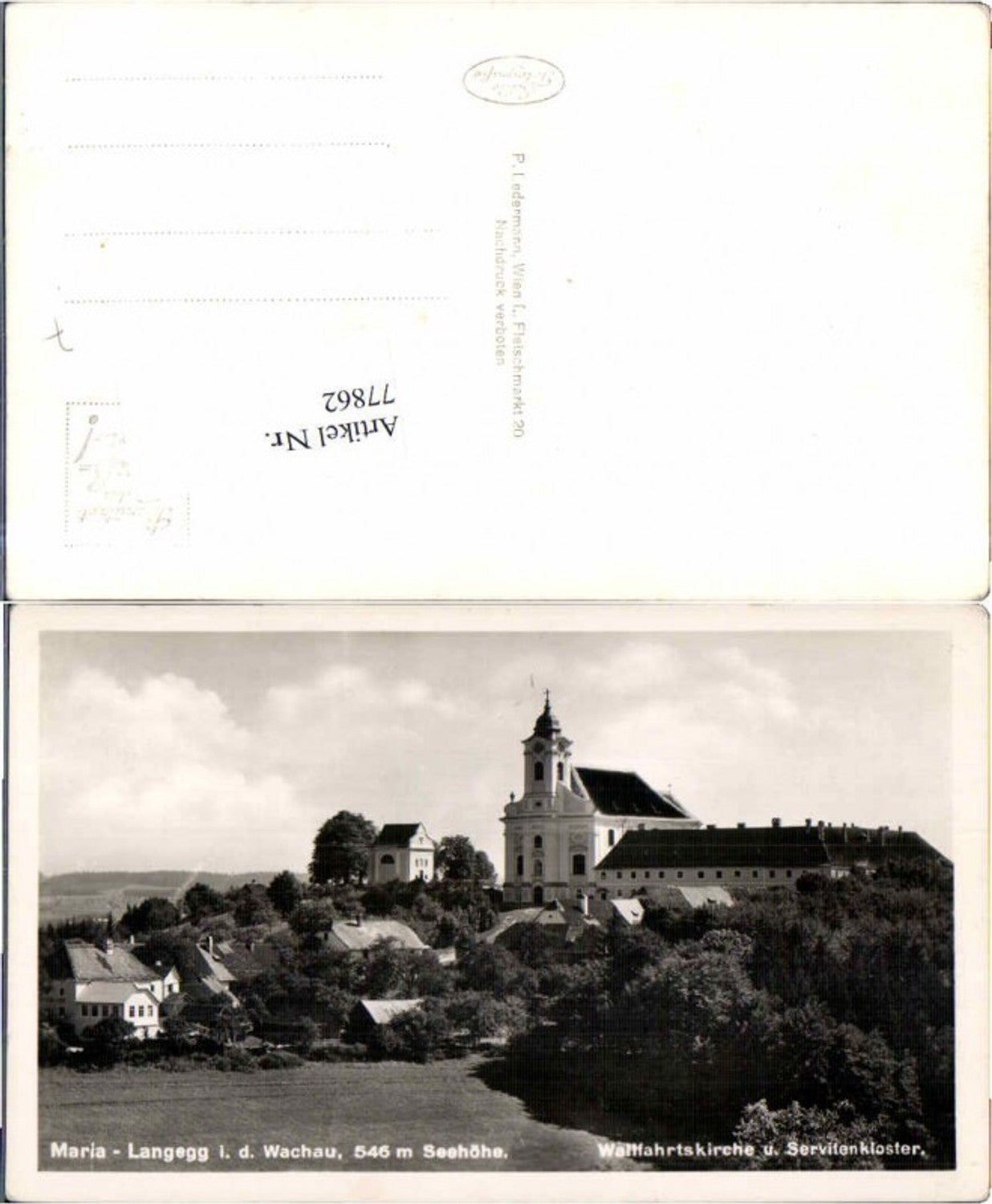 77862,Maria Langegg i. Wachau b. Spitz a.d. Donau