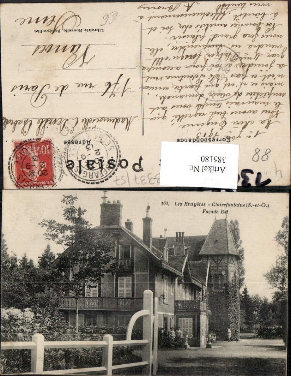385180,Ile-de-France Yvelines Clairefontaine-en-Yvelines Chateau Bryeres Schloss