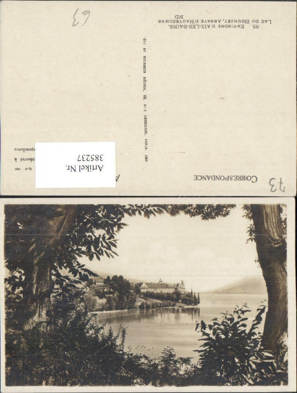 385237,Rhone-Alpes Savoie Aix-les-Bains Lac du Bourget Abbaye Hautecombe Abtei