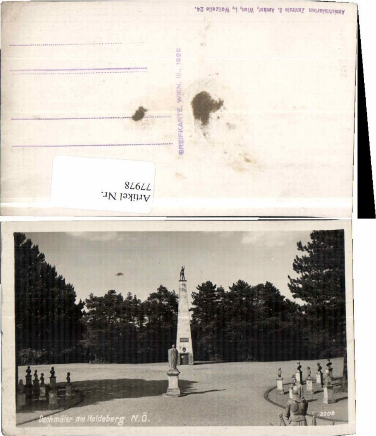 77978,Heldenberg Klein Wetzdorf Glaubendorf 1929