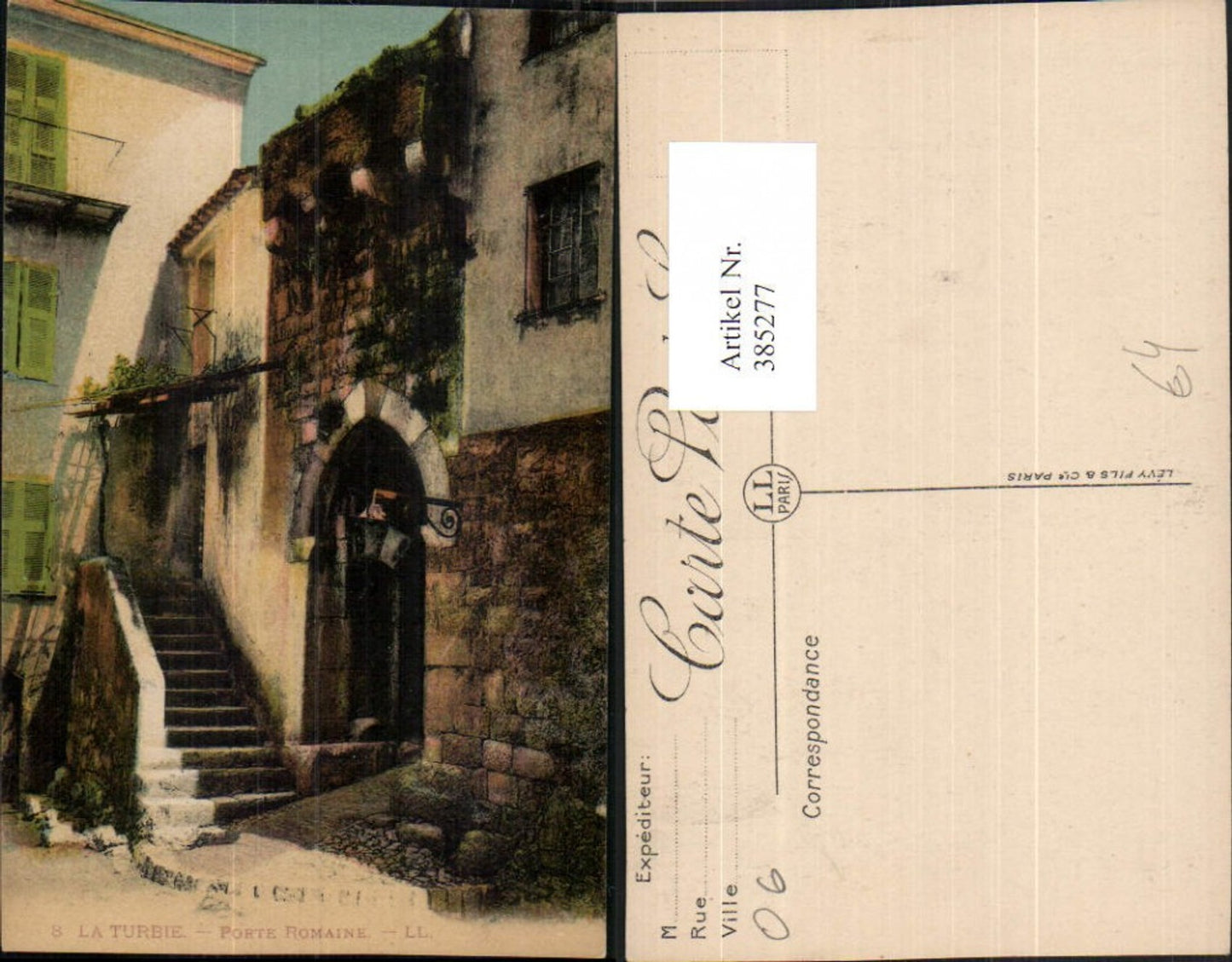 385277,Provence-Alpes-Cote-Azur Alpes-Maritimes La Turbie Porte Romaine Tor Motiv