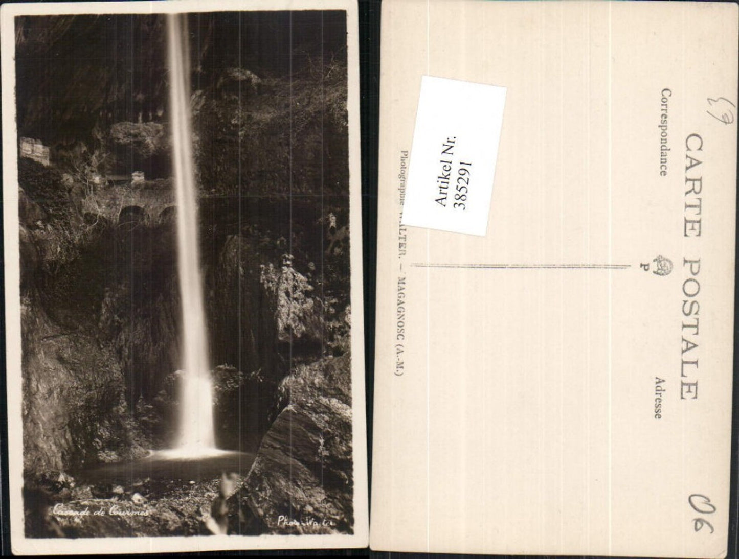 385291,Provence-Alpes-Cote-Azur Alpes-Maritimes Courmews Cascade Wasserfall