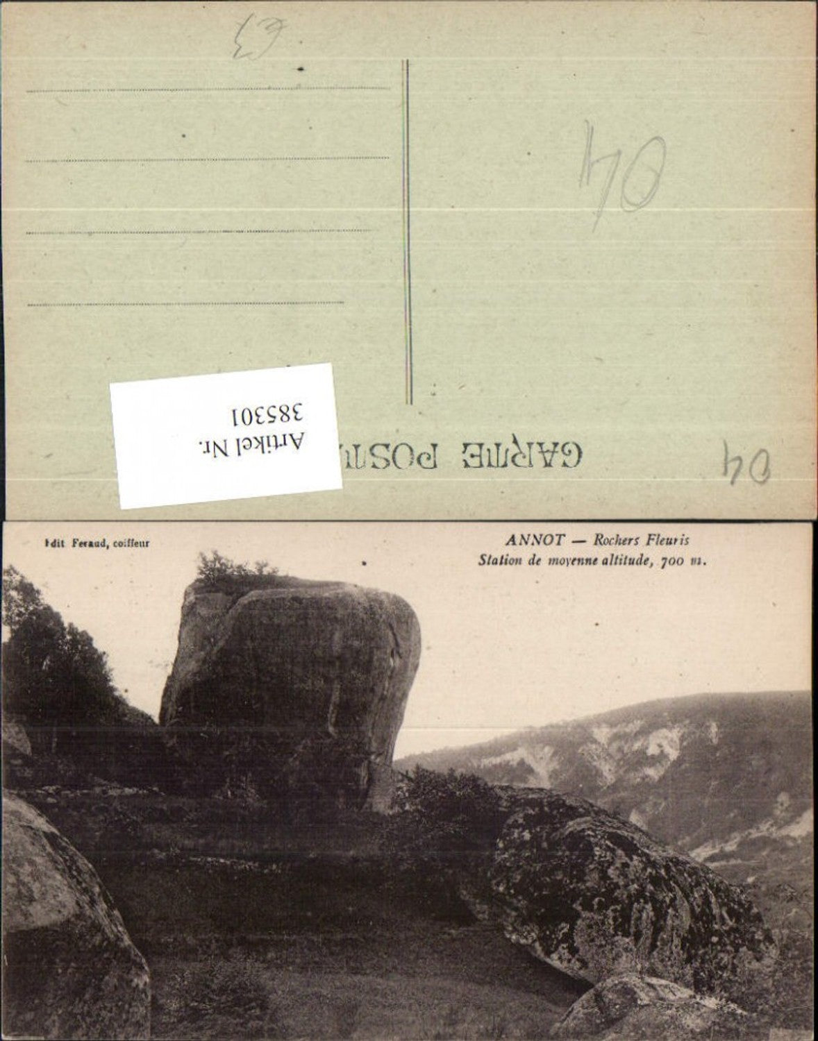 385301,Provence-Alpes-Cote-Azur Alpes-de-Haute-Provence Annot Rochers Fleuris Felsen