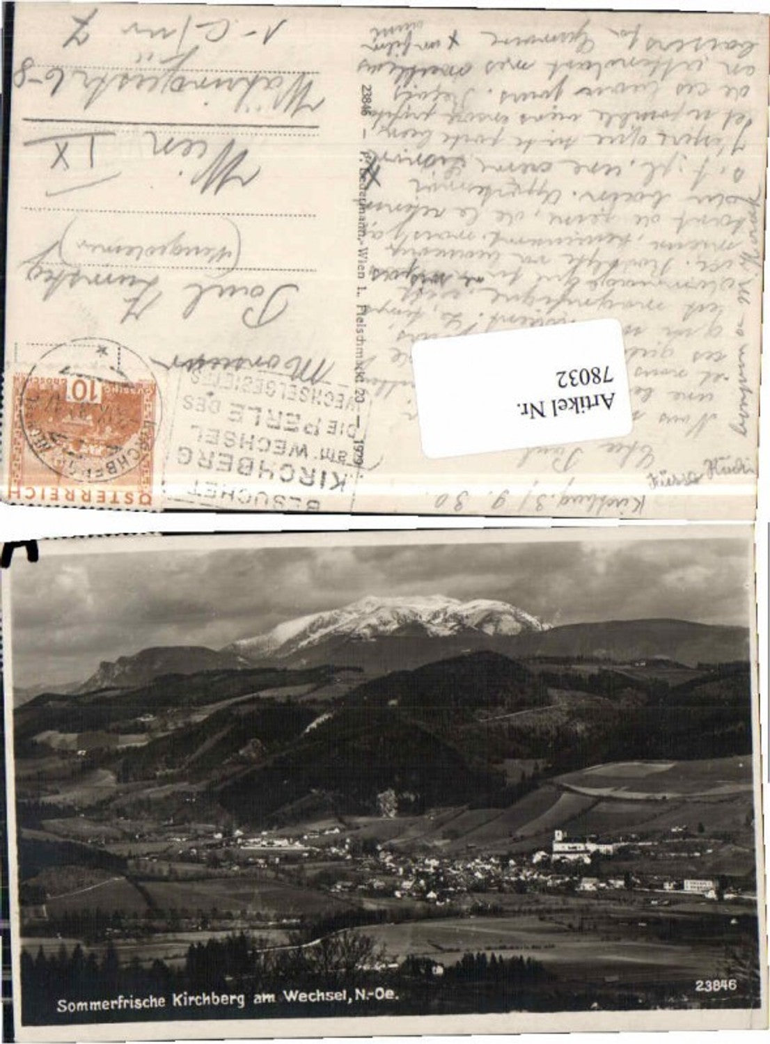 78032,Sommerfrische Kirchberg am Wechsel Ledermann 23846