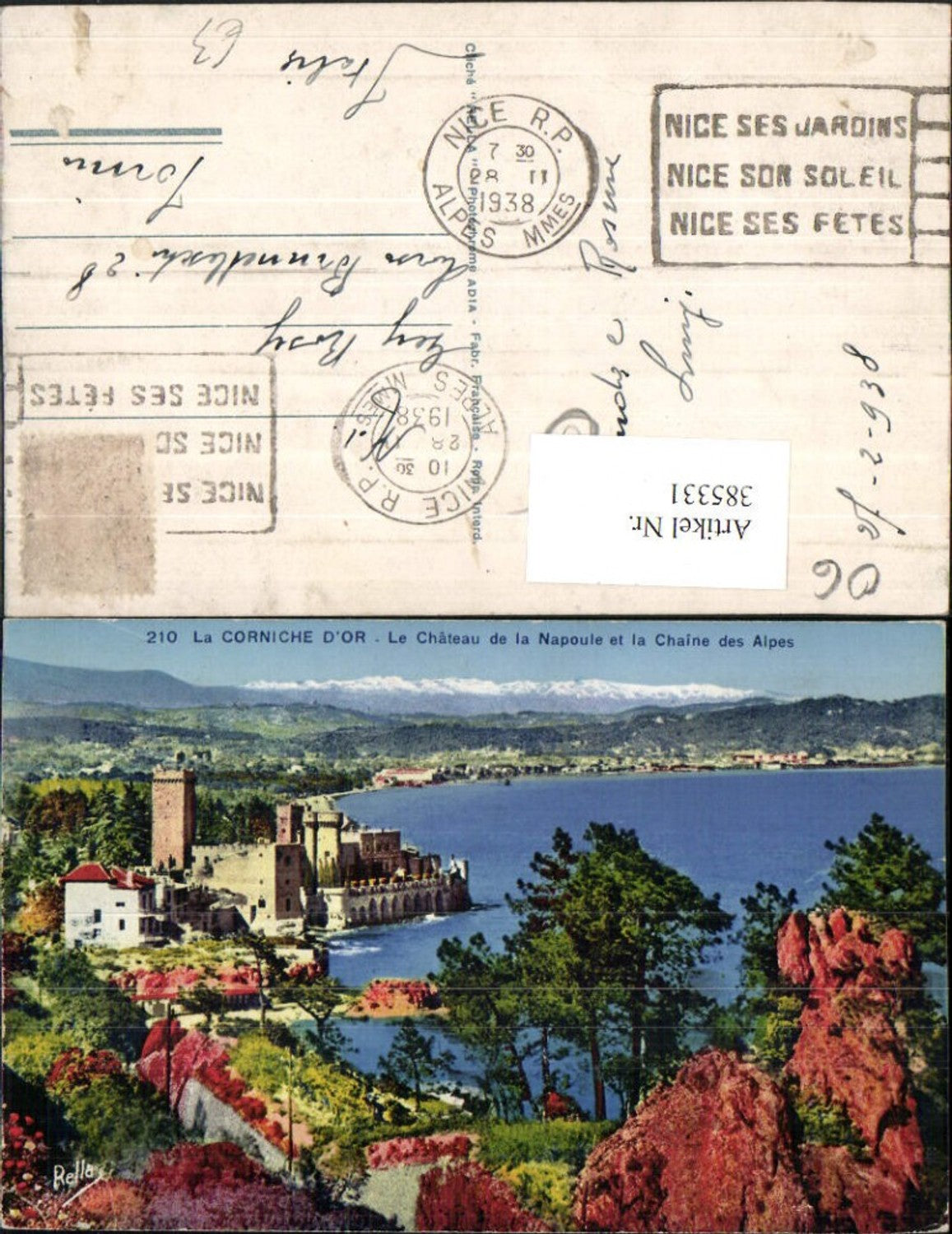 385331,Provence-Alpes-Cote-Azur Alpes-Maritimes Corniche d'Or Chateau Napoule Schloss