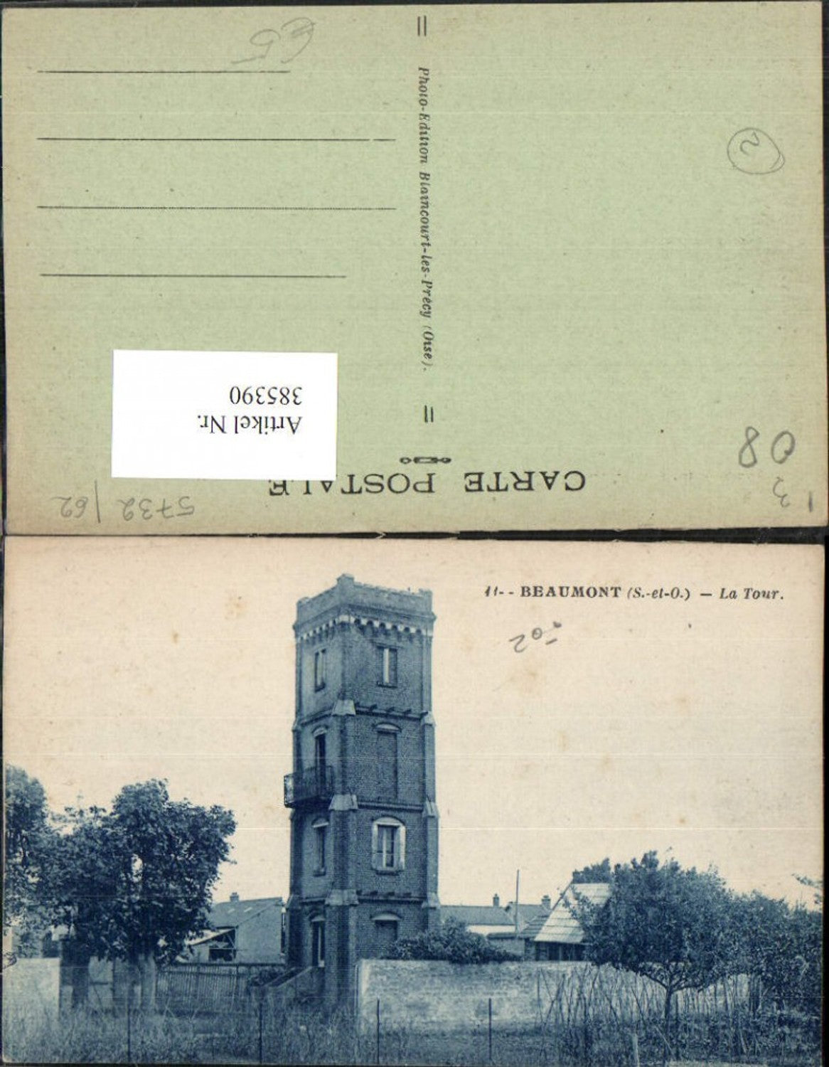 385390,Champagne-Ardenne Ardennes Beaumont La Tour Turm