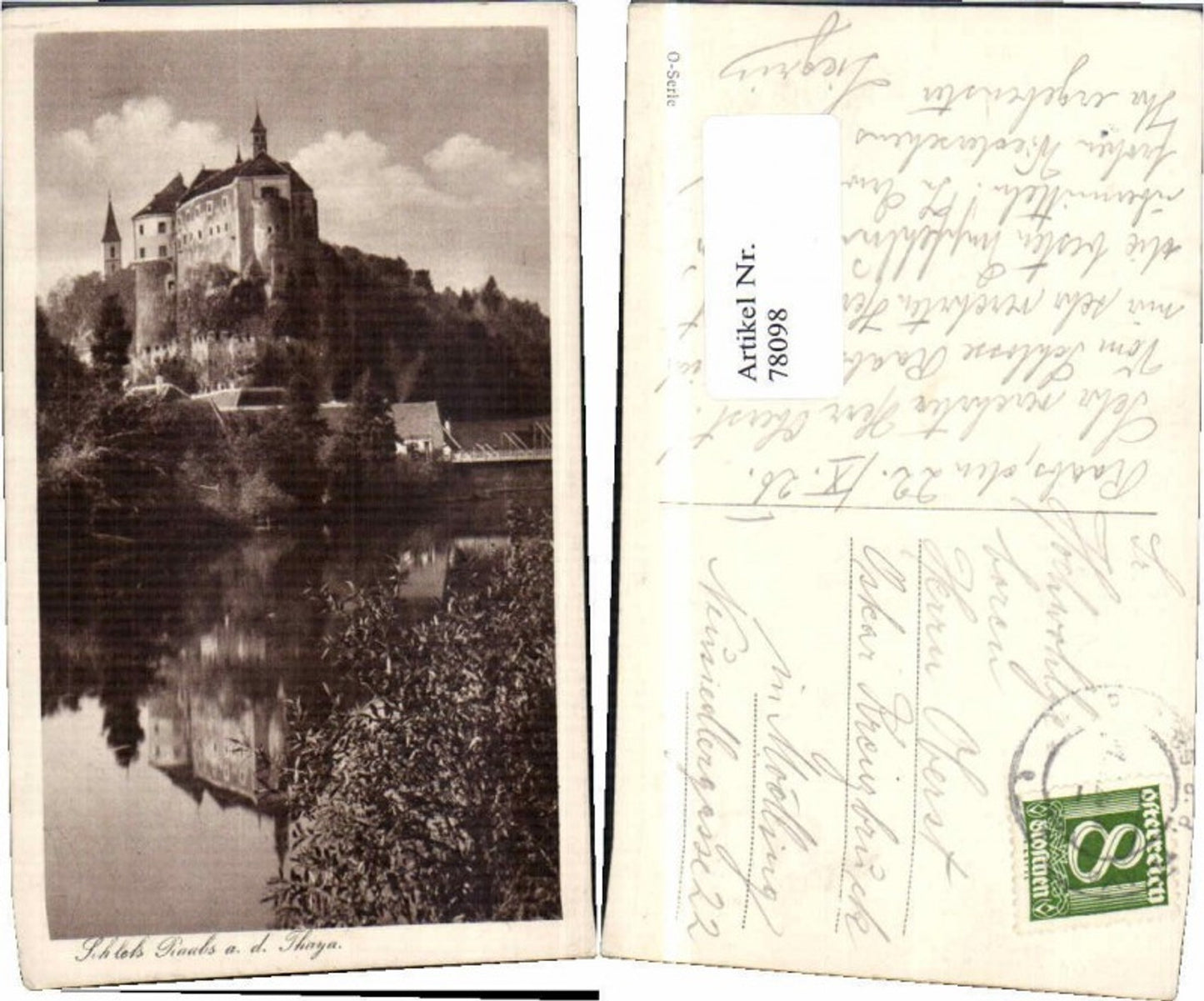 78098,Raabs a.d. Thaya 1925