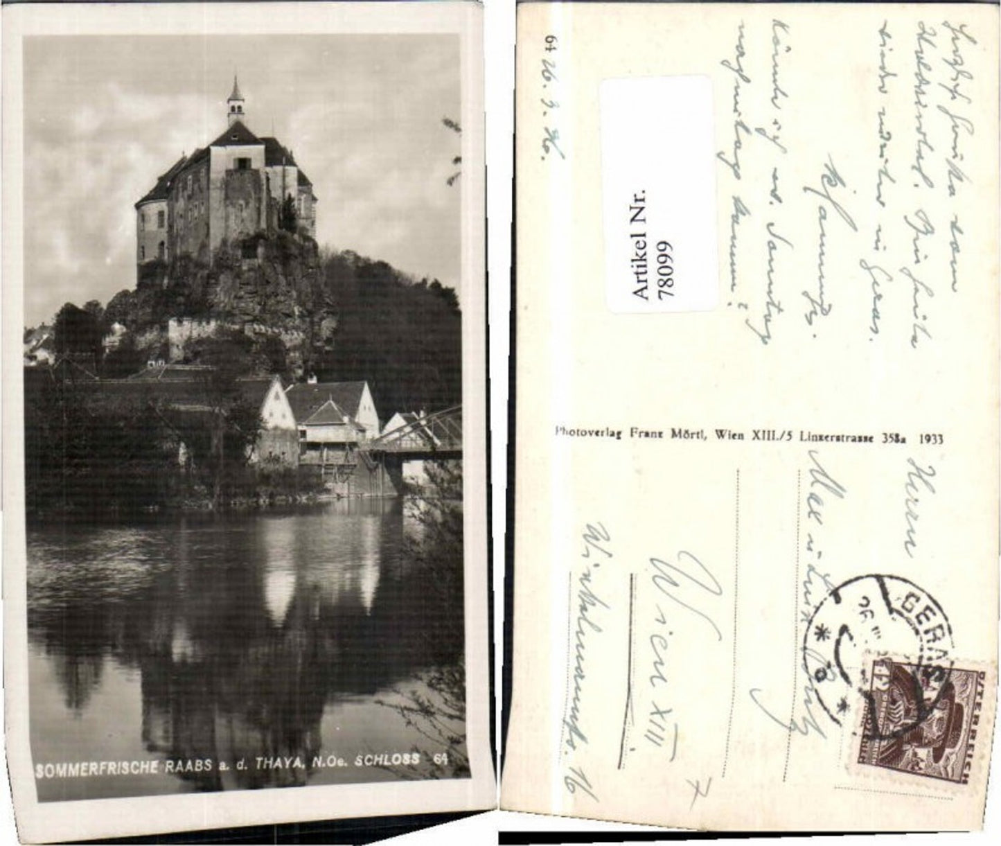 78099,Sommerfrische Raabs a.d. Thaya Mörtl 64