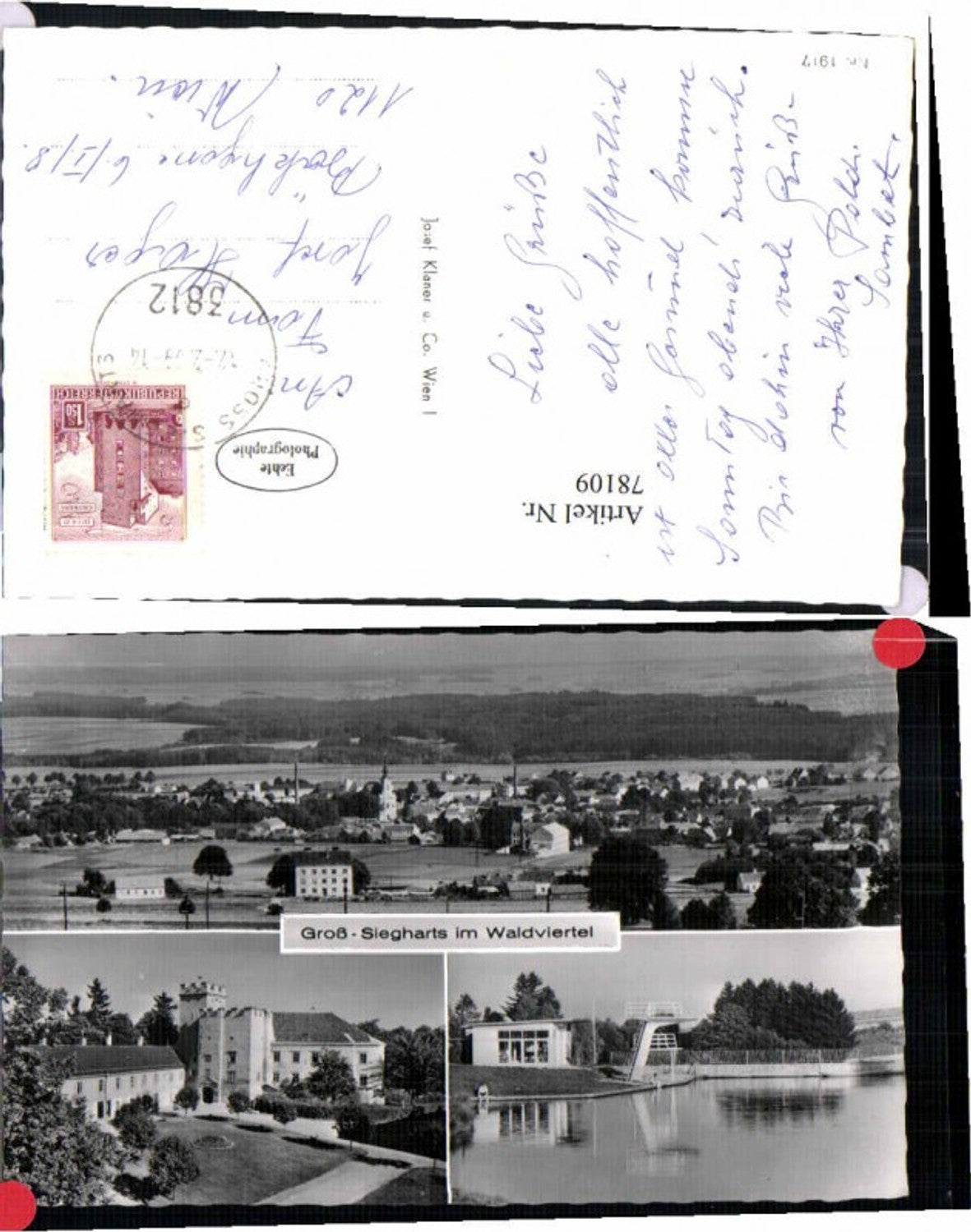 78109,Gross Siegharts Freibad Sprungturm
