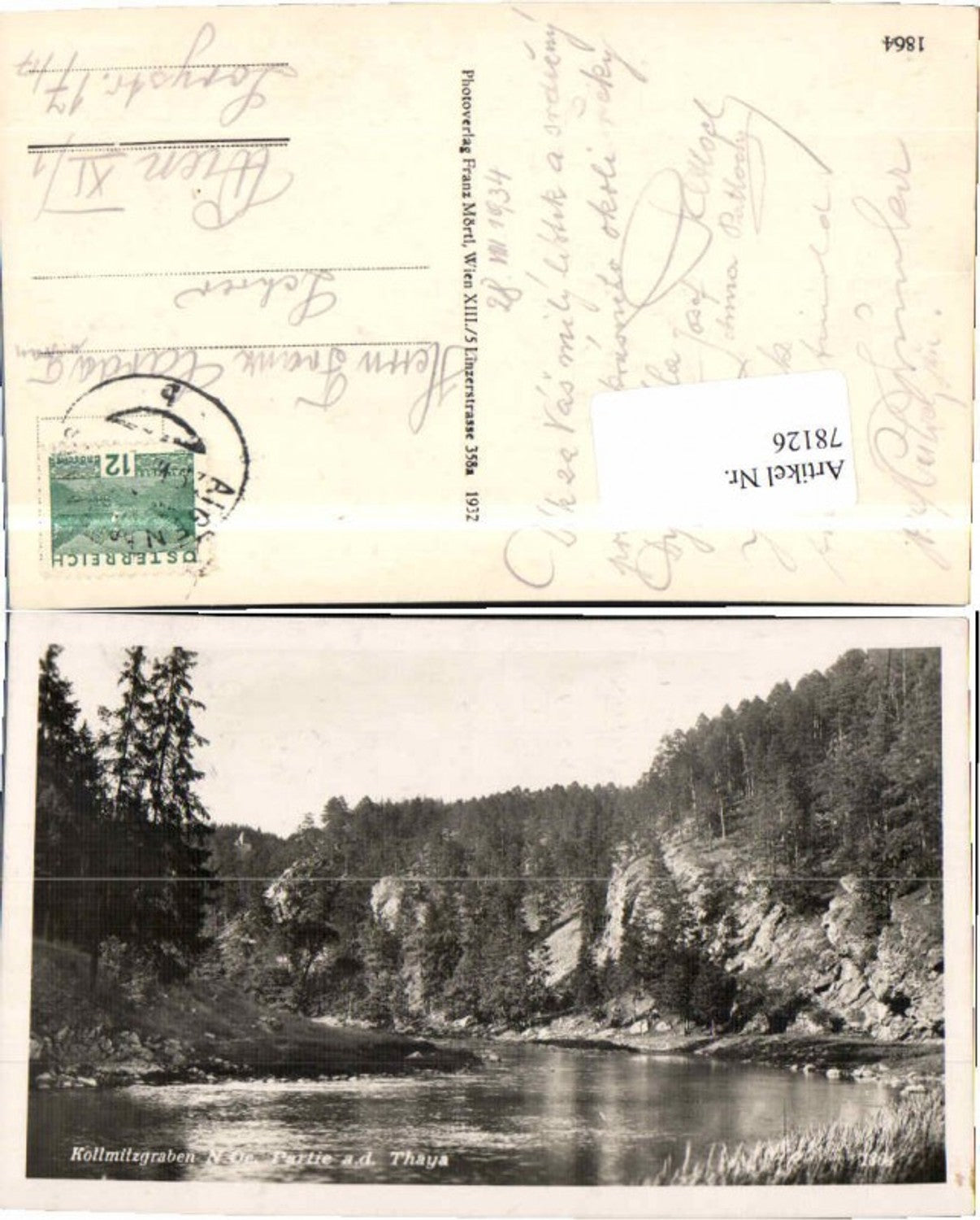 78126,Kollmitzgraben b. Kollmitz Raabs a.d. Thaya