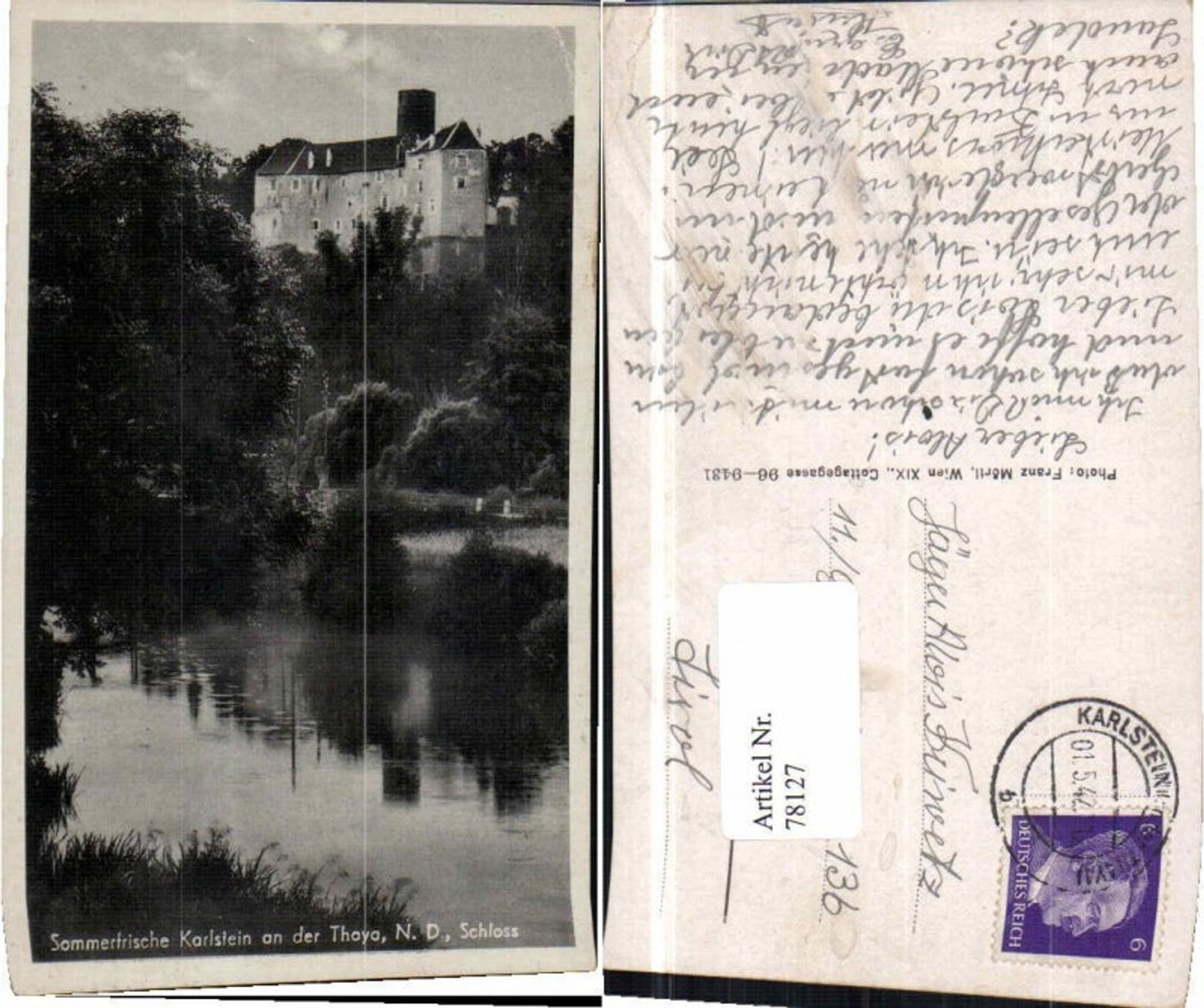 78127,Karlstein a.d. Thaya 1942