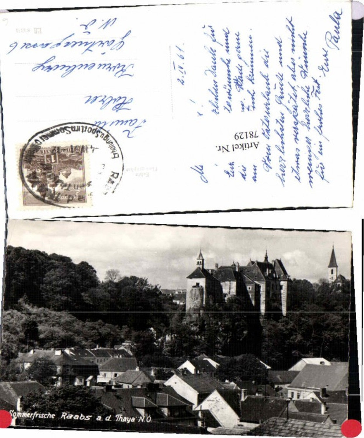 78129,Sommerfrische Raabs a.d. Thaya