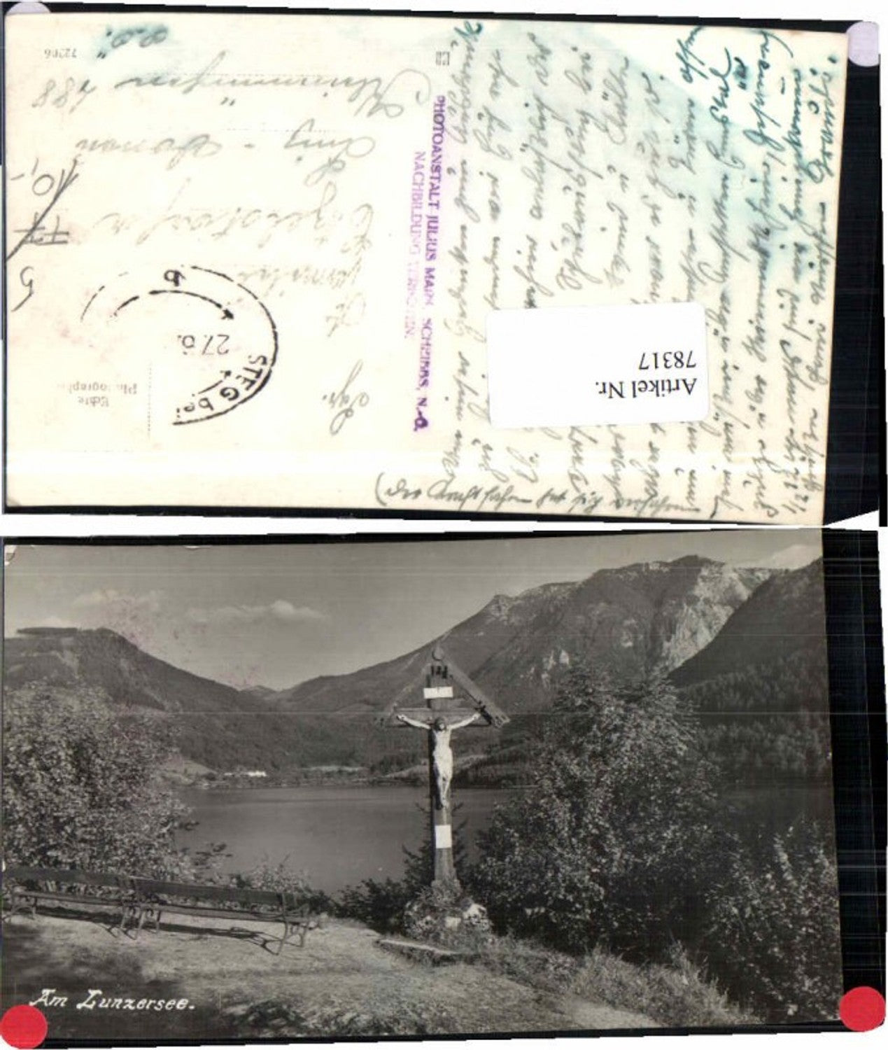 78317,Marterl b. Lunz am See Lunzersee 1935