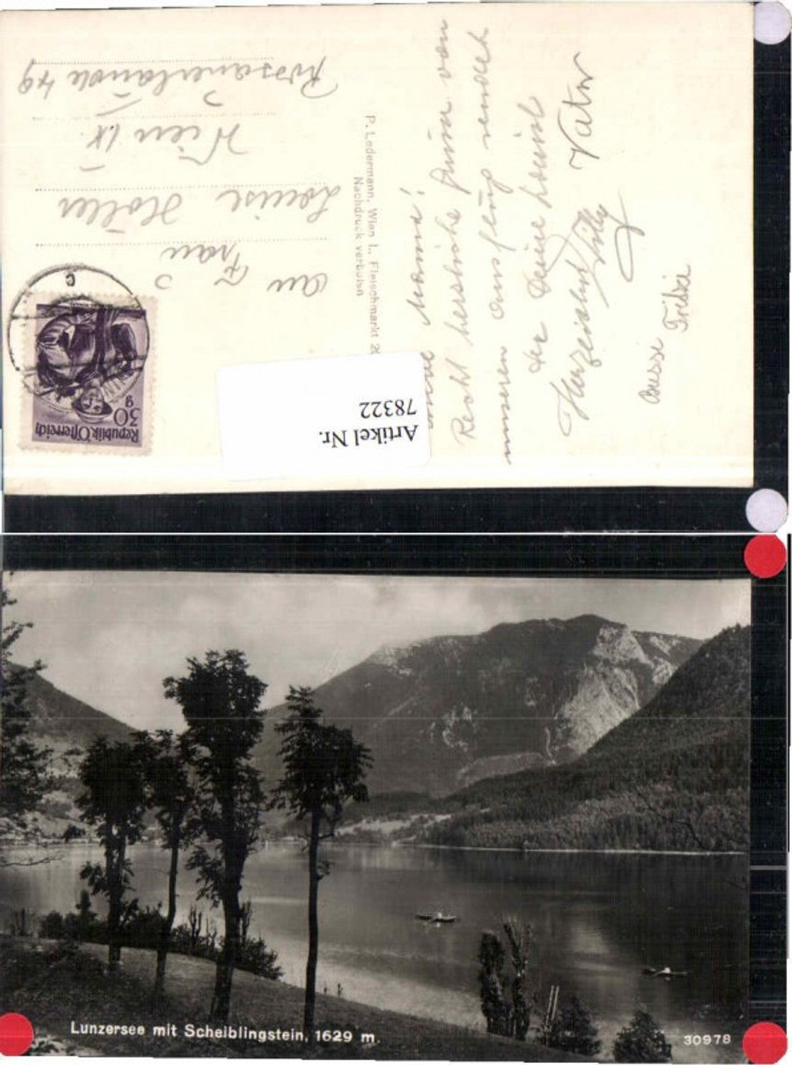 78322,Lunzersee bei Lunz am See Ledermann 30978