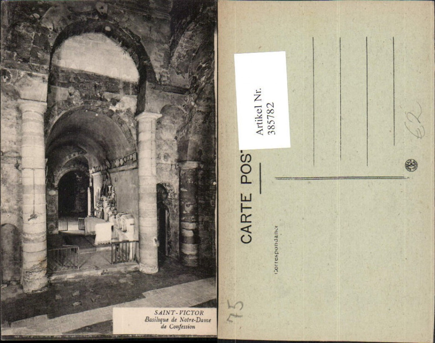 385782,Provence-Alpes-Cote-Azur Bouches-de-Rhone Saint-Victor Basilique Notre-Dame de Confession