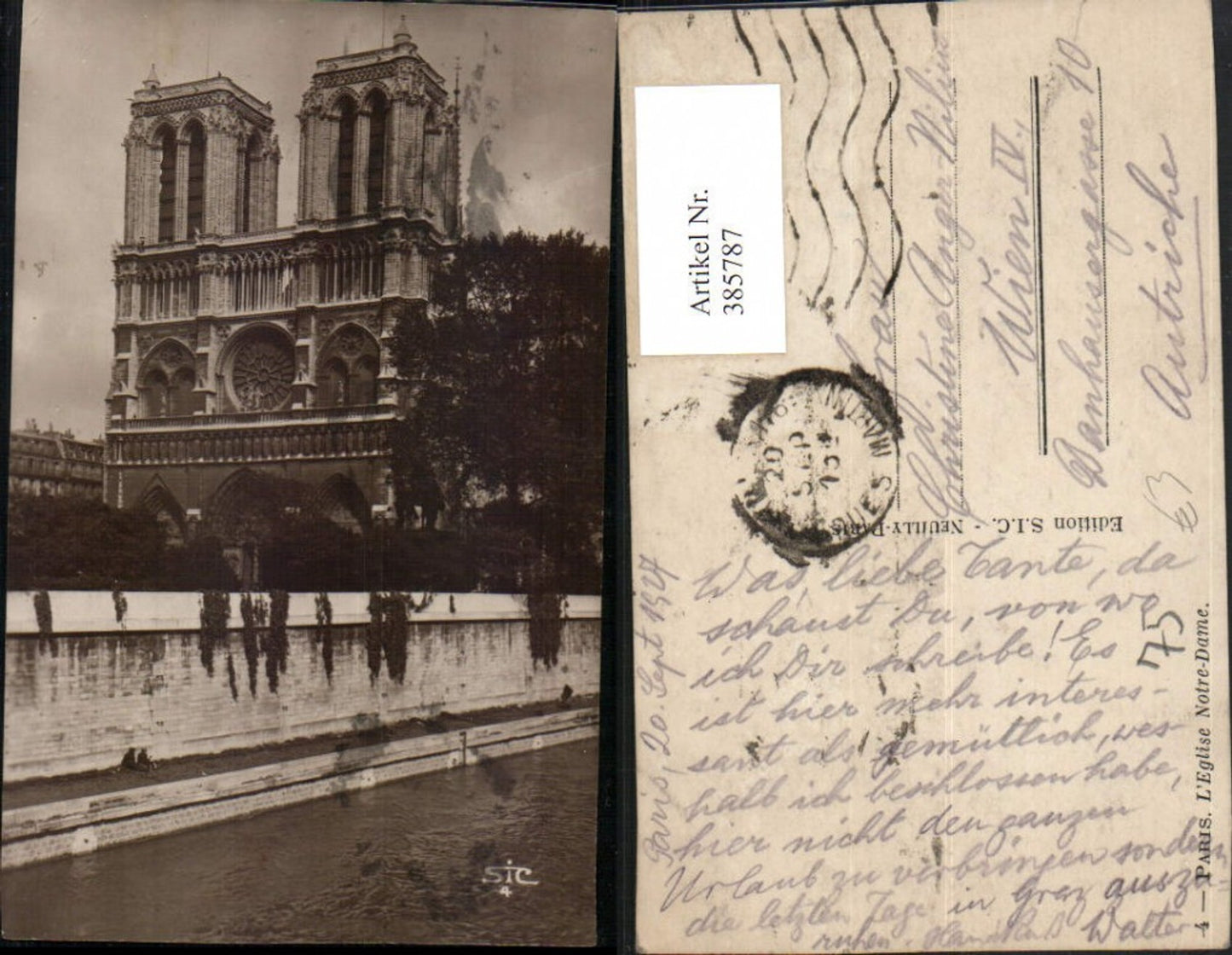 385787,Ile-de-France Paris L'Eglise Notre-Dame Kirche