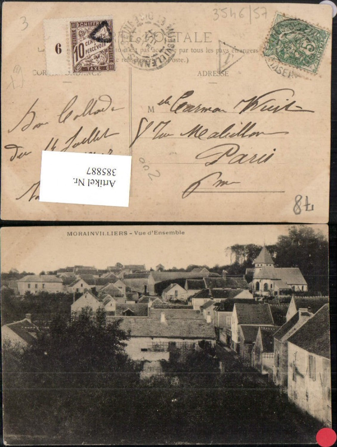 385887,Ile-de-France Yvelines Morainvilliers Vue d'Ensemble Totale