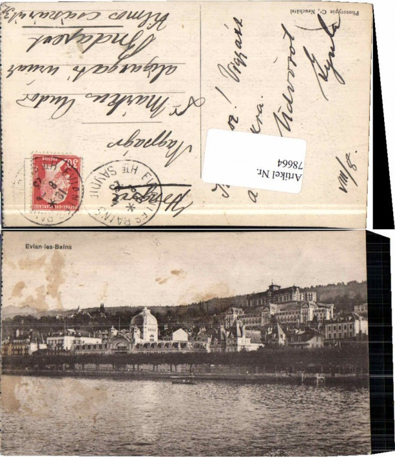 78664,Evlan les Bains 1925