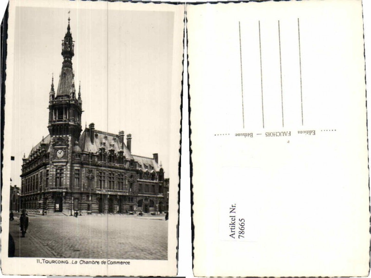 78665,Tourcoing Rathaus 1925