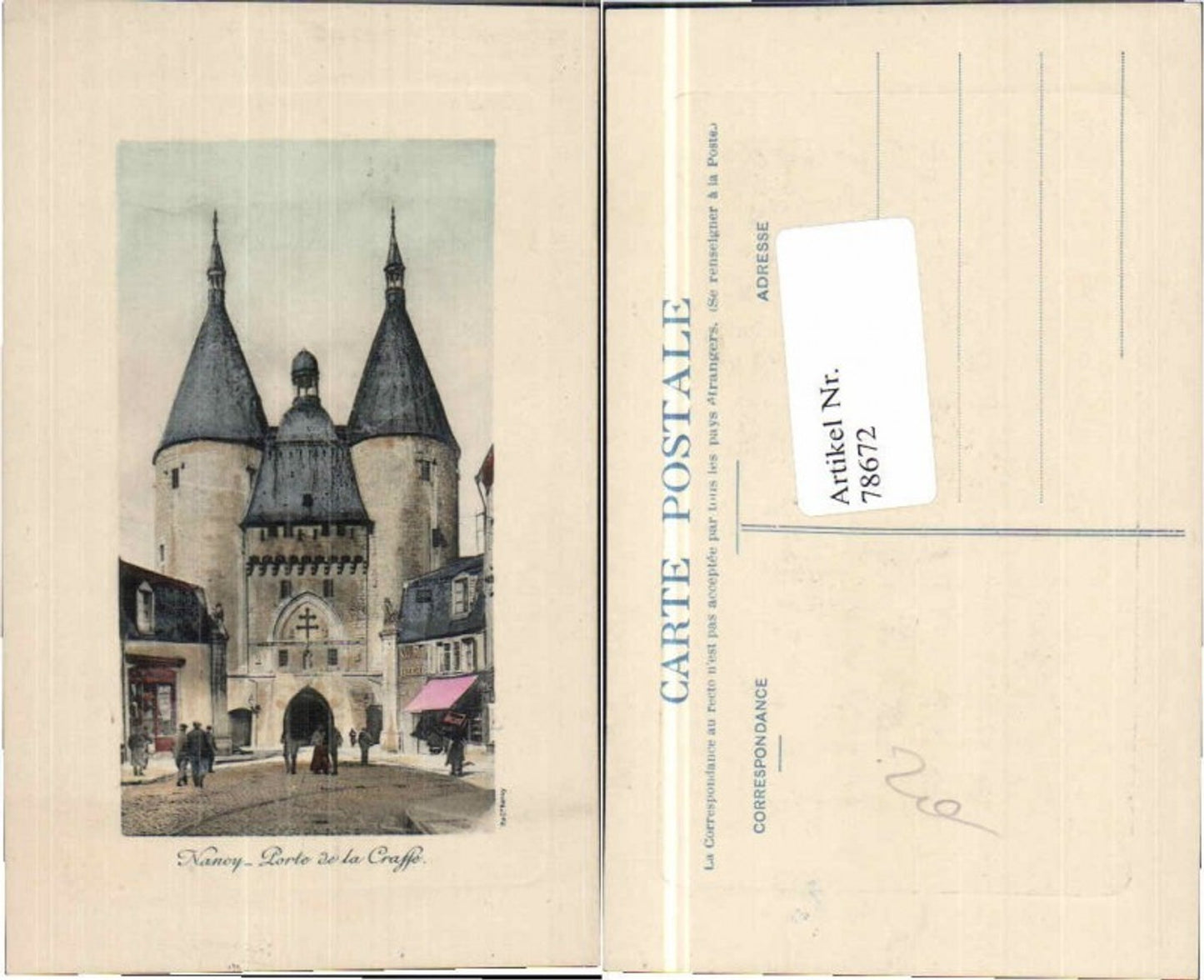 78672,Nancy Porte de la Crafte
