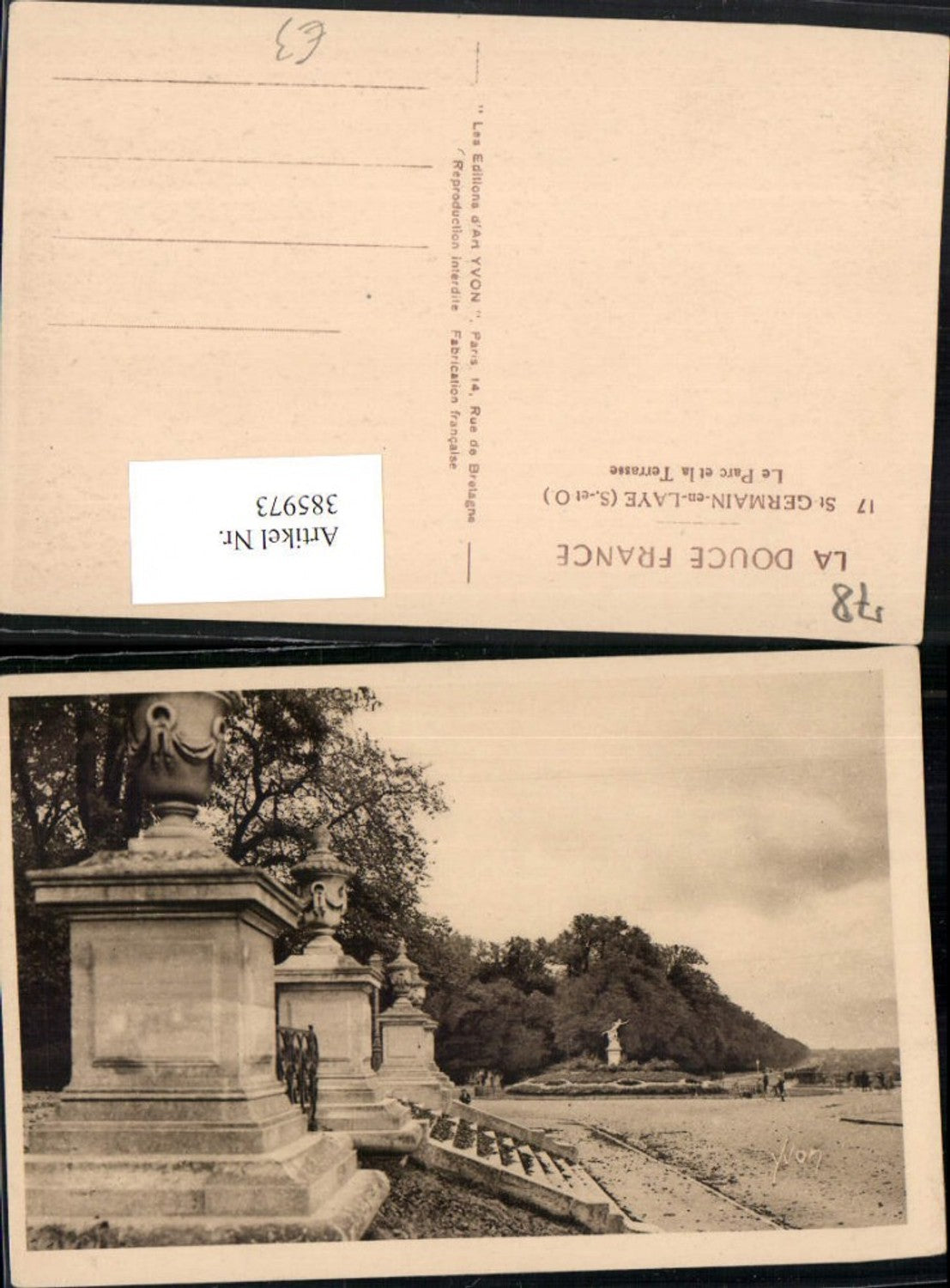 385973,Ile-de-France Yvelines St-Germain-en-Laye Le Parc et la Terrasse Park
