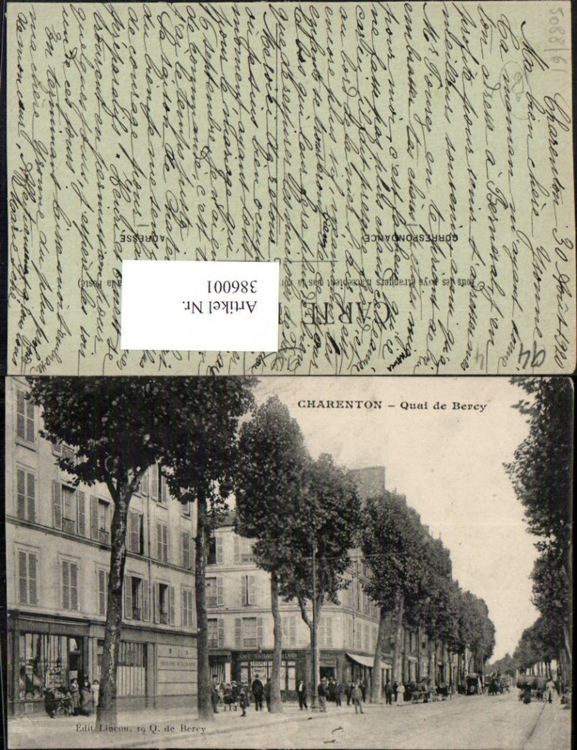 386001,Ile-de-France Val-de-Marne Charenton Quai de Bercy Straßenansicht