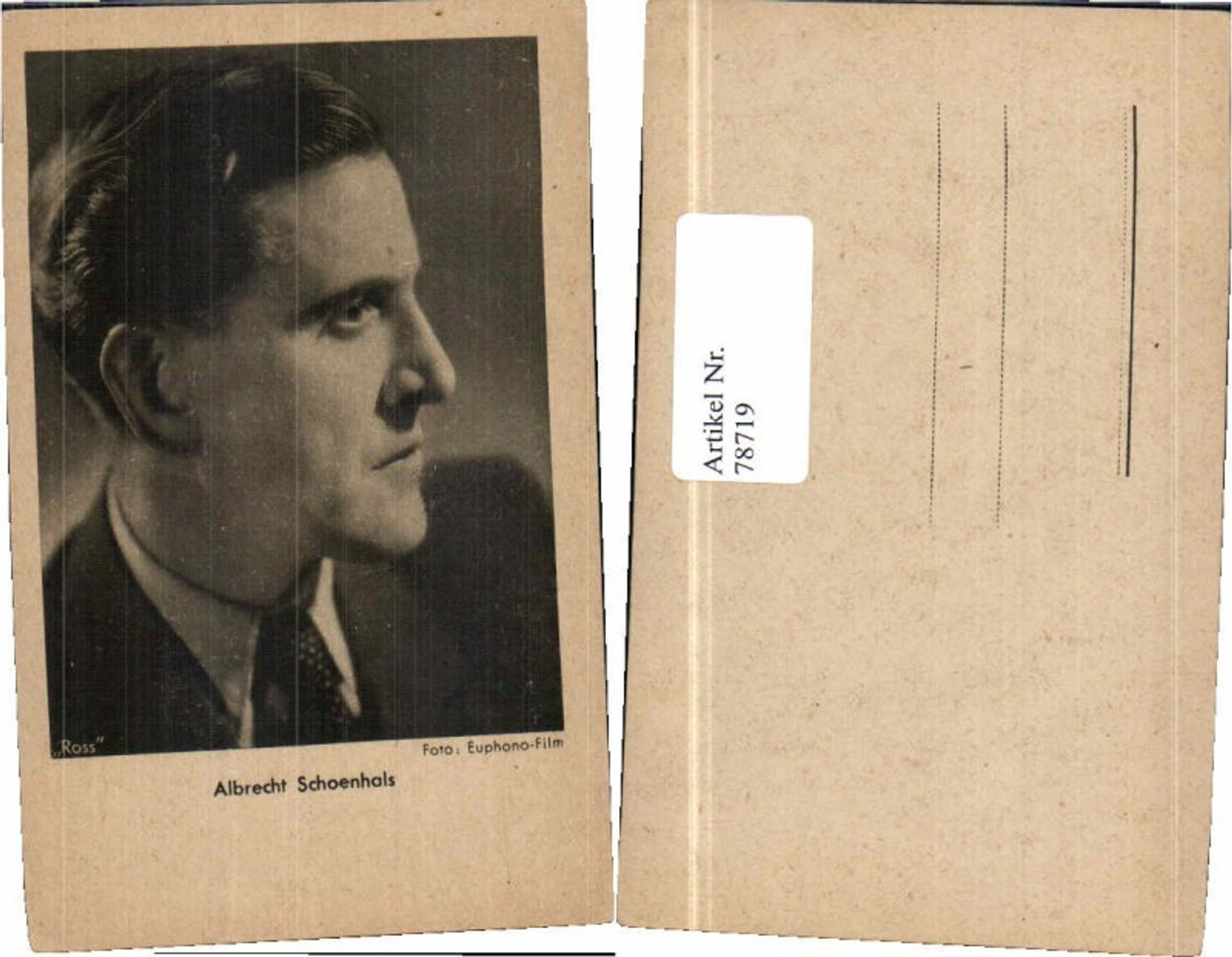 78719,Albrecht Schönhals Ross Verlag