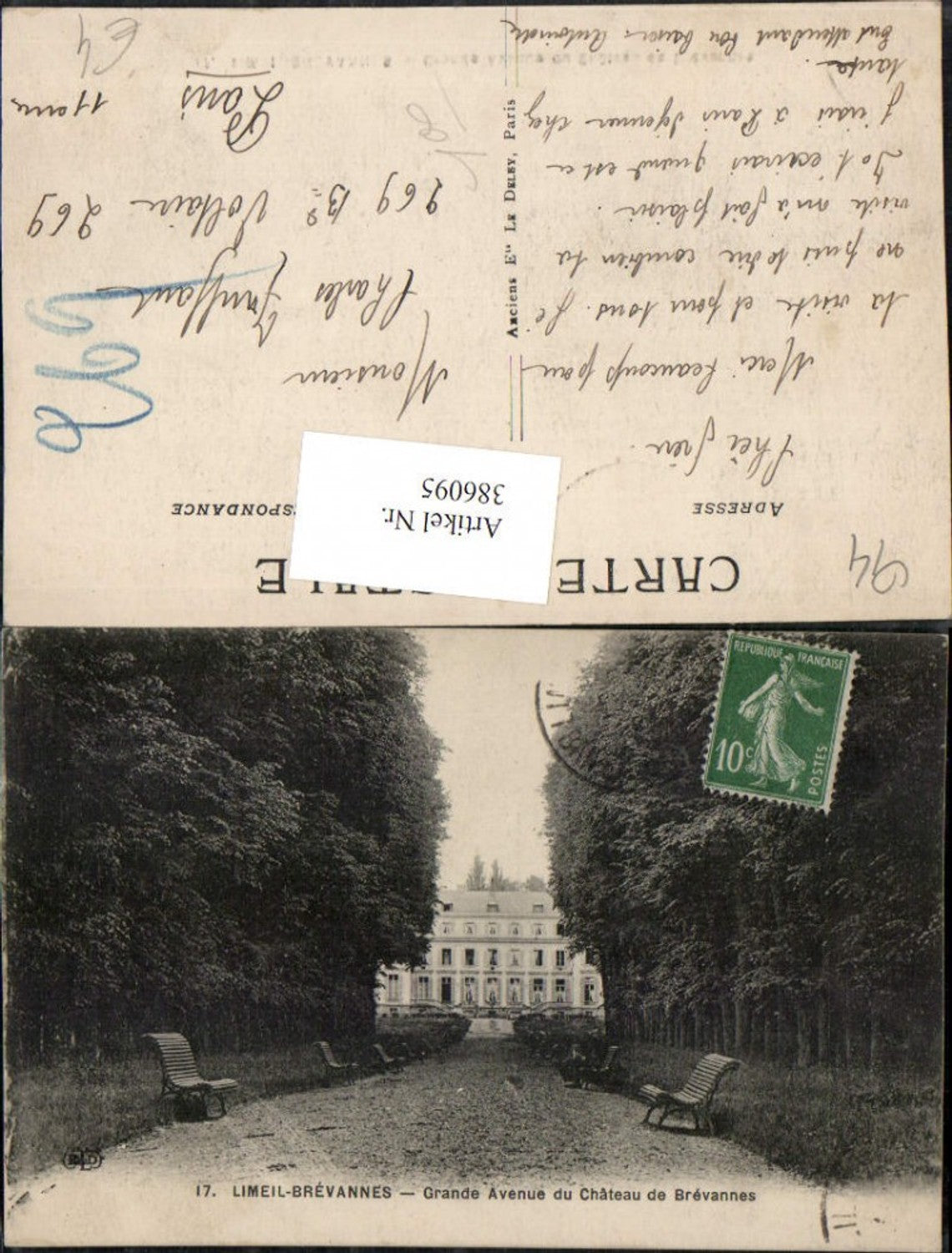 386095,Ile-de-France Val-de-Marne Limeil-Brevannes Grande Avenue du Chateau Schloss