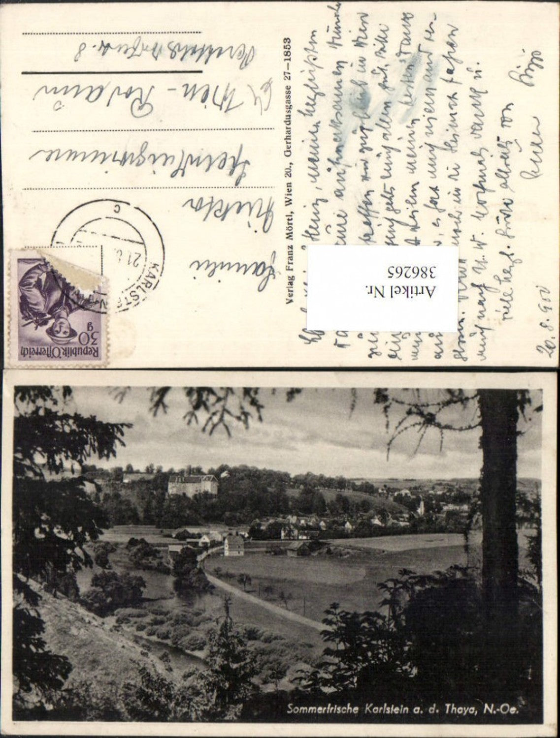 386265, Karlstein an d. Thaya long shot