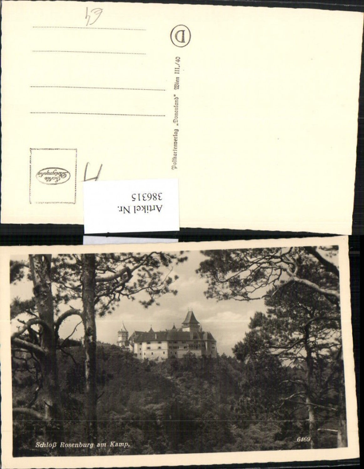 386315,Schloss Rosenburg am Kamp