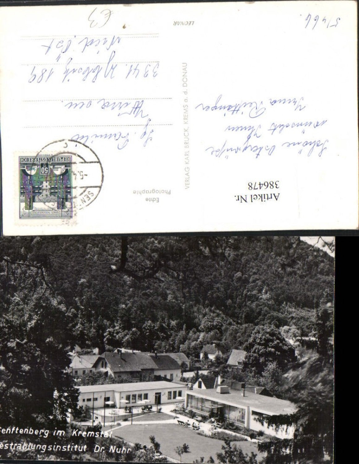 386478,Senftenberg im Kremstal Bestrahlungsinstitut Dr. Nuhr