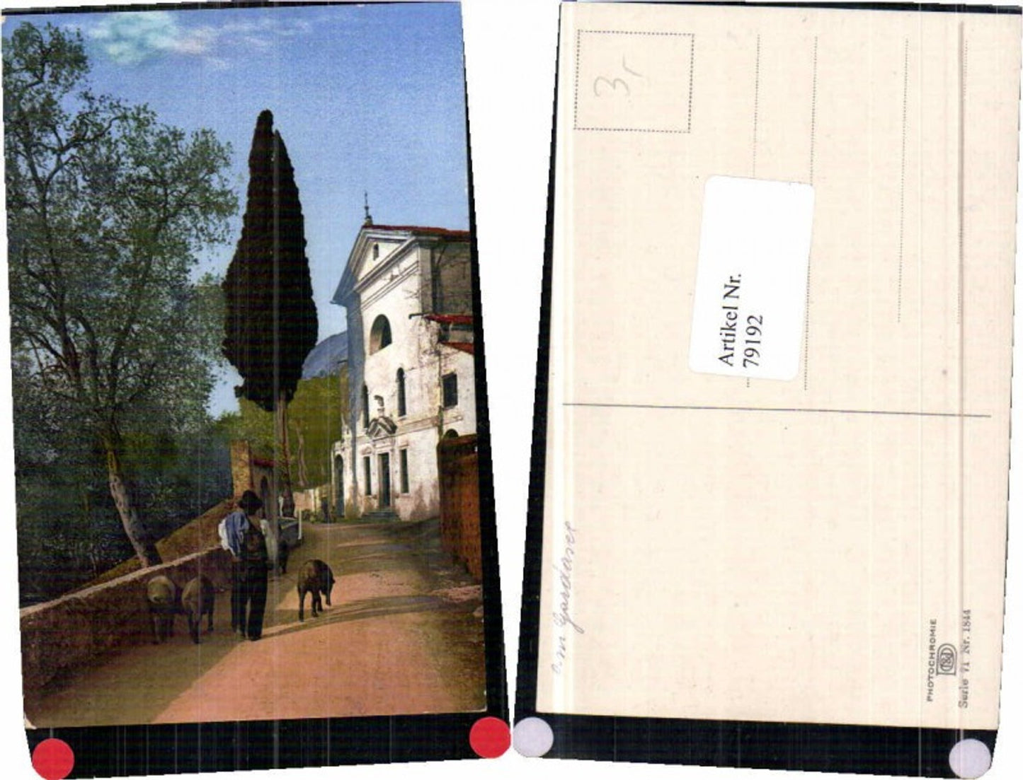 79192,Photochromie Ser. 71-1844 Gardasee Lago di Garda