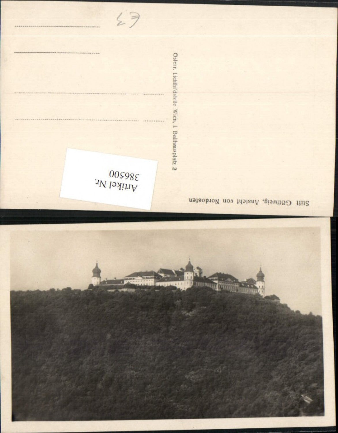 386500,Stift Göttweig b. Furth