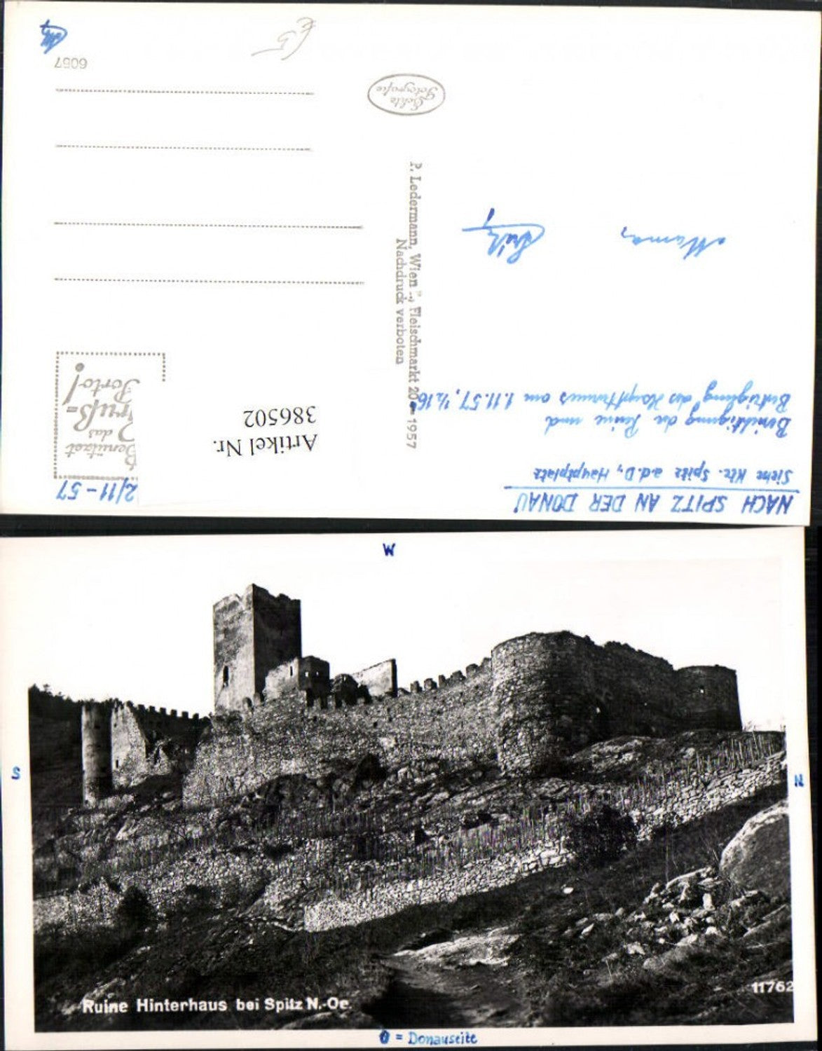 386502,Ruine Hinterhaus b. Spitz an d. Donau