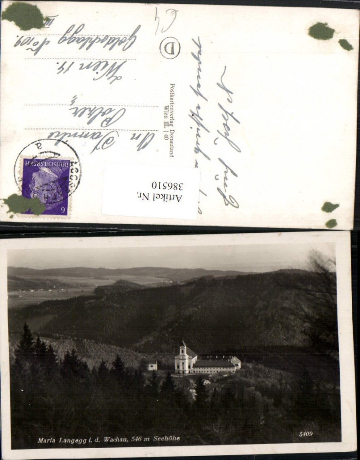 386510,Maria Langegg in d. Wachau b. Mautern Kirche