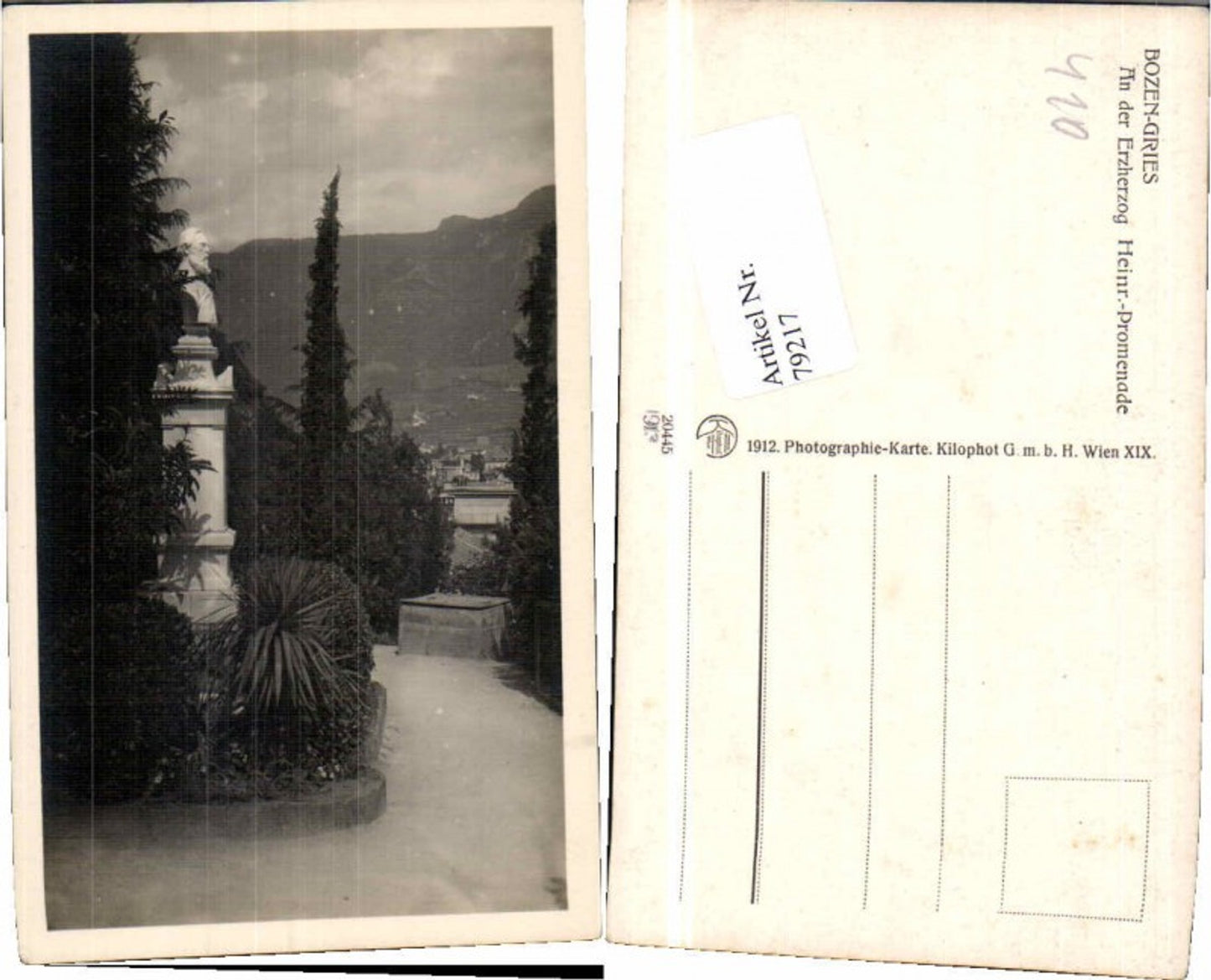 79217,Gries Bozen Promenade Erzherzog Heinrich Kilophot 20445