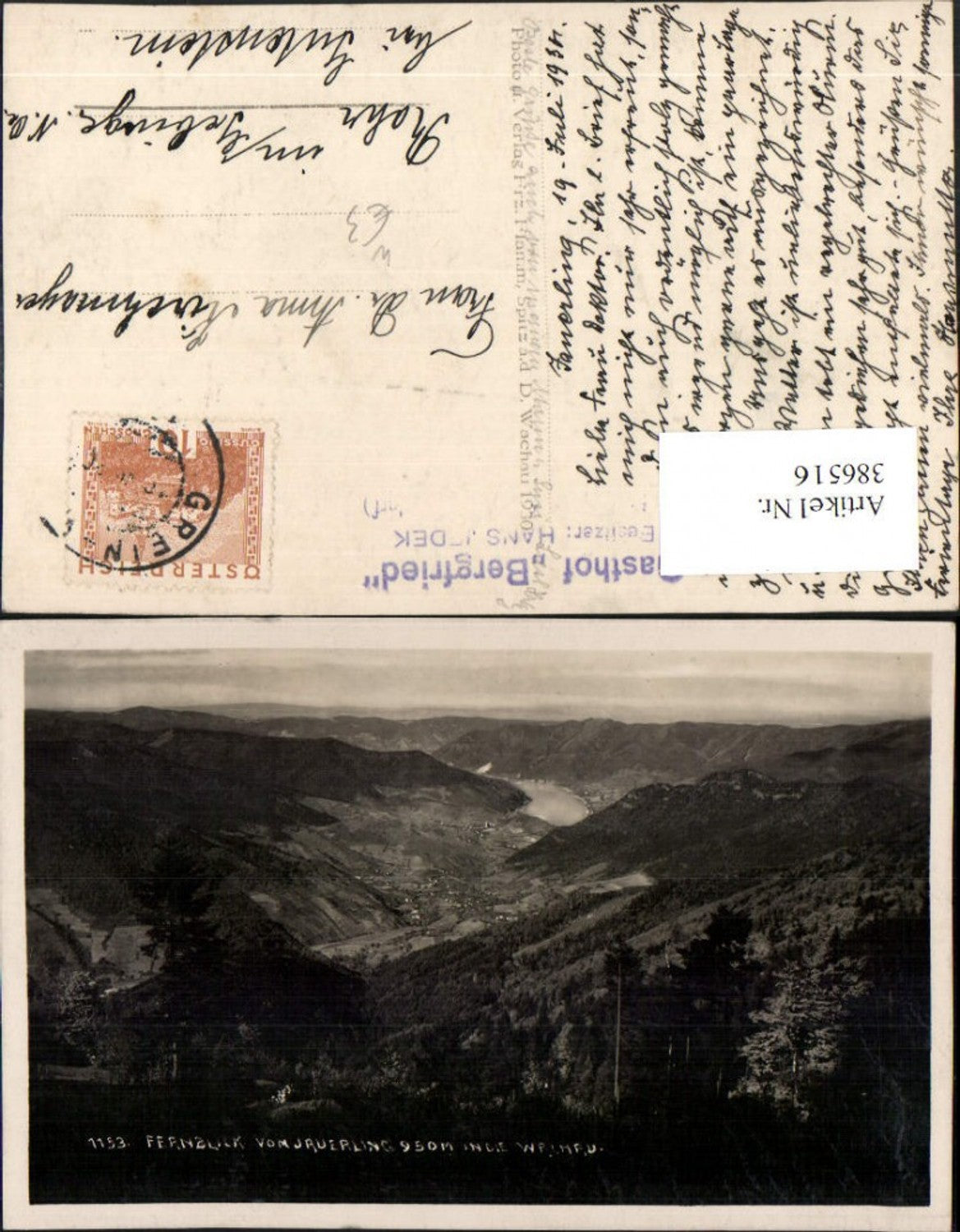 386516,Fernblick vom Jauerling in die Wachau b. Spitz an d. Donau