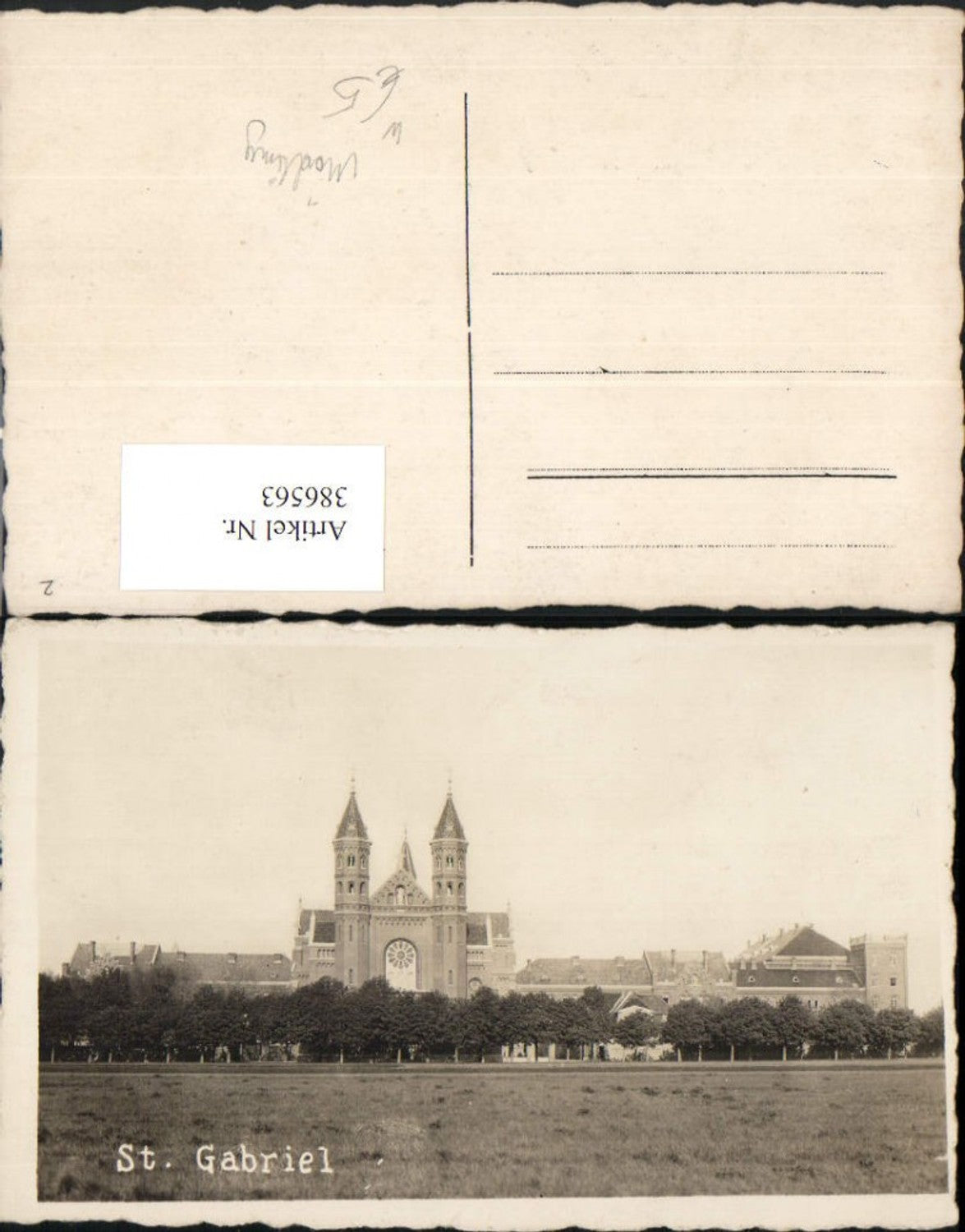 386563,Missionshaus St. Gabriel Kirche b. Maria Enzersdorf Mödling