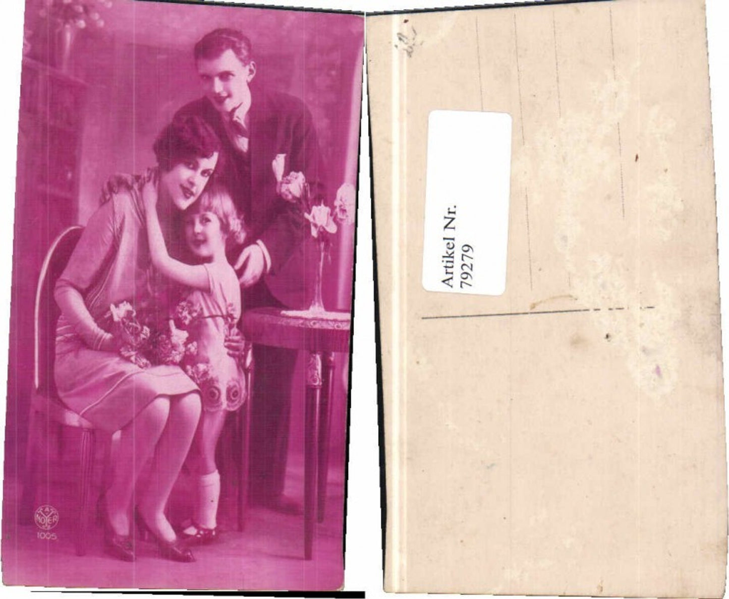 79279,A. Noyer Familie Mädchen Kleid Strümpfe
