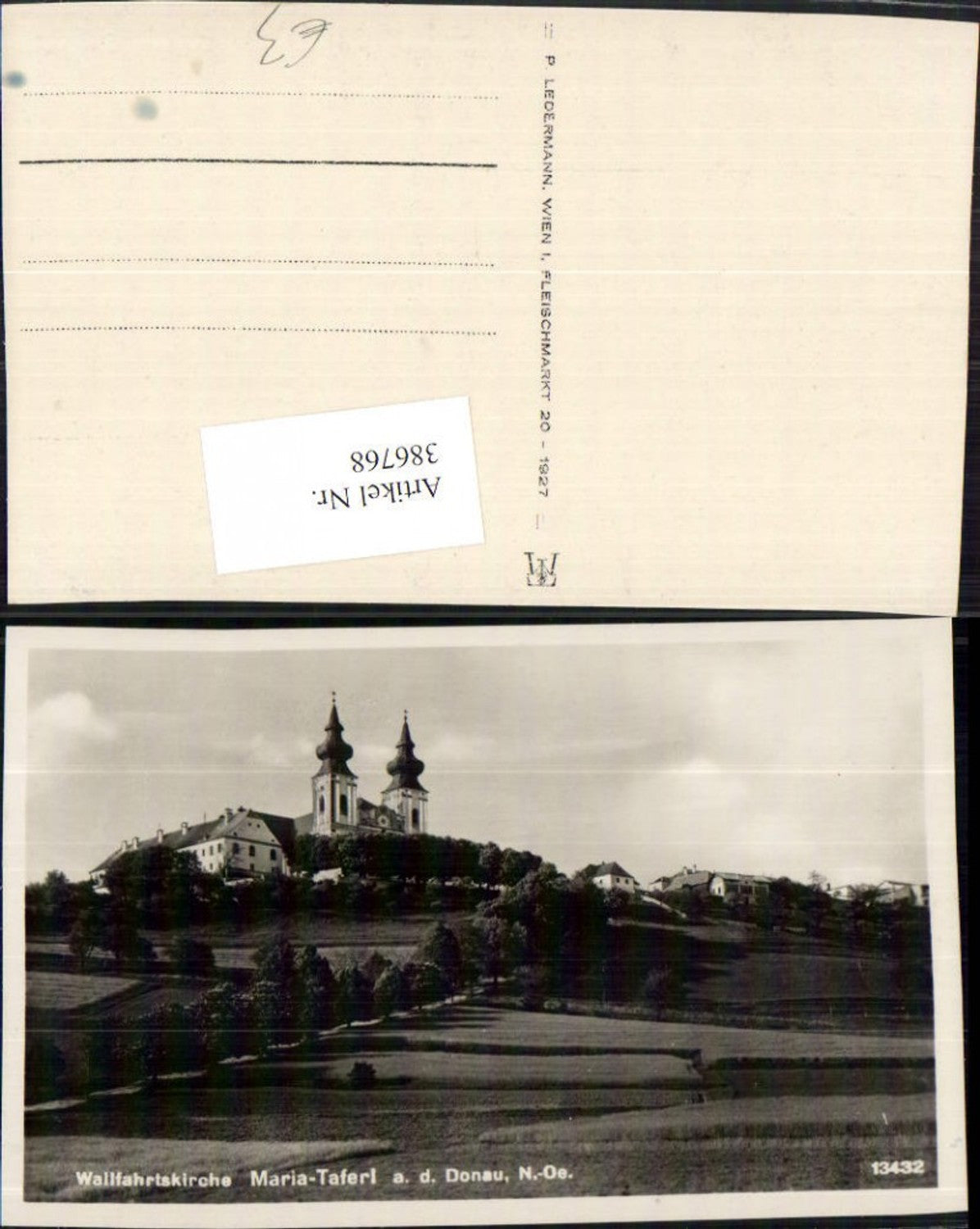 386768, Pilgrimage Church of Maria Taferl on the Danube